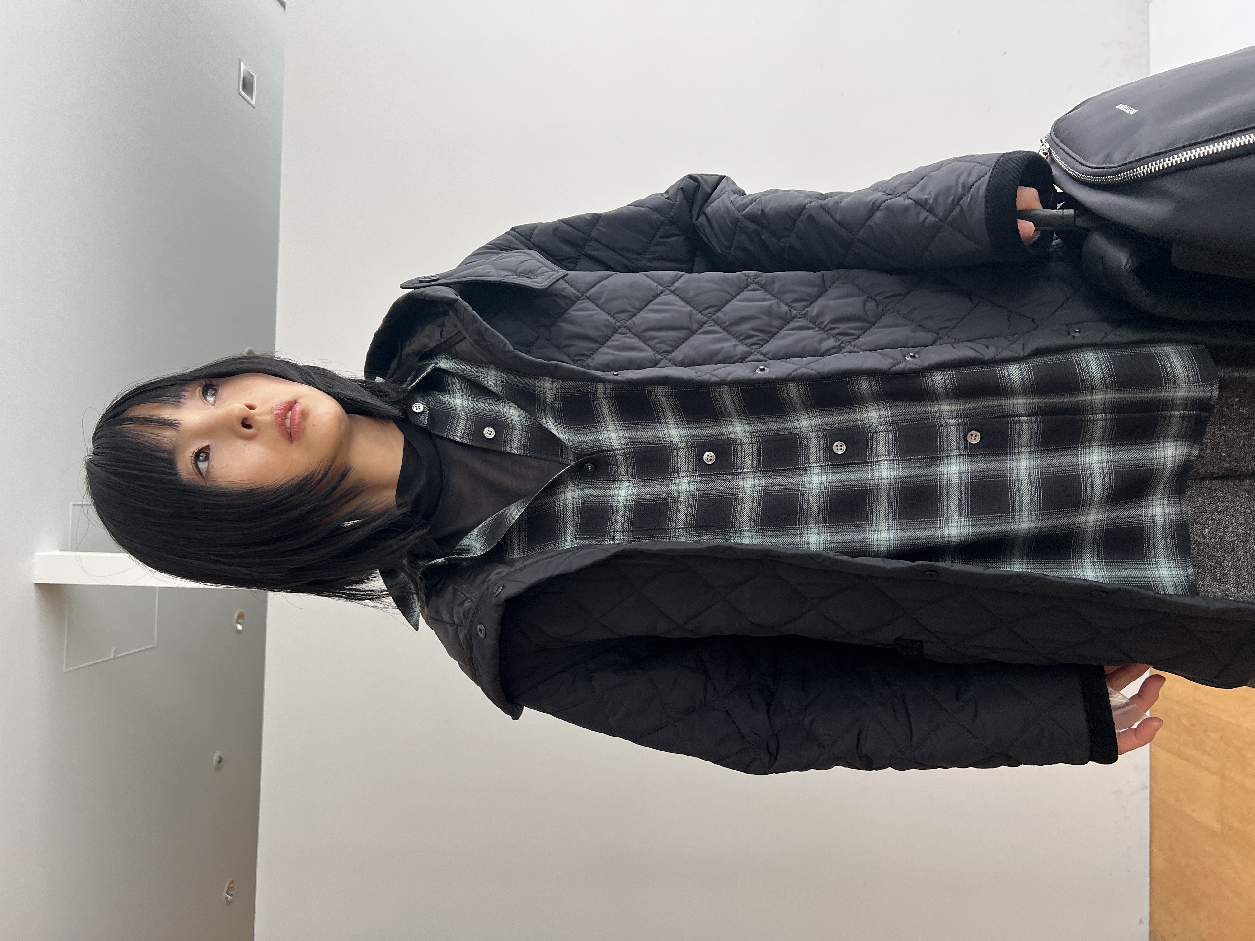 misaさんの「DRESSTERIOR｜【再入荷/荷重軽減】サスペンションマルチポケットリュック」を使ったコーディネート
