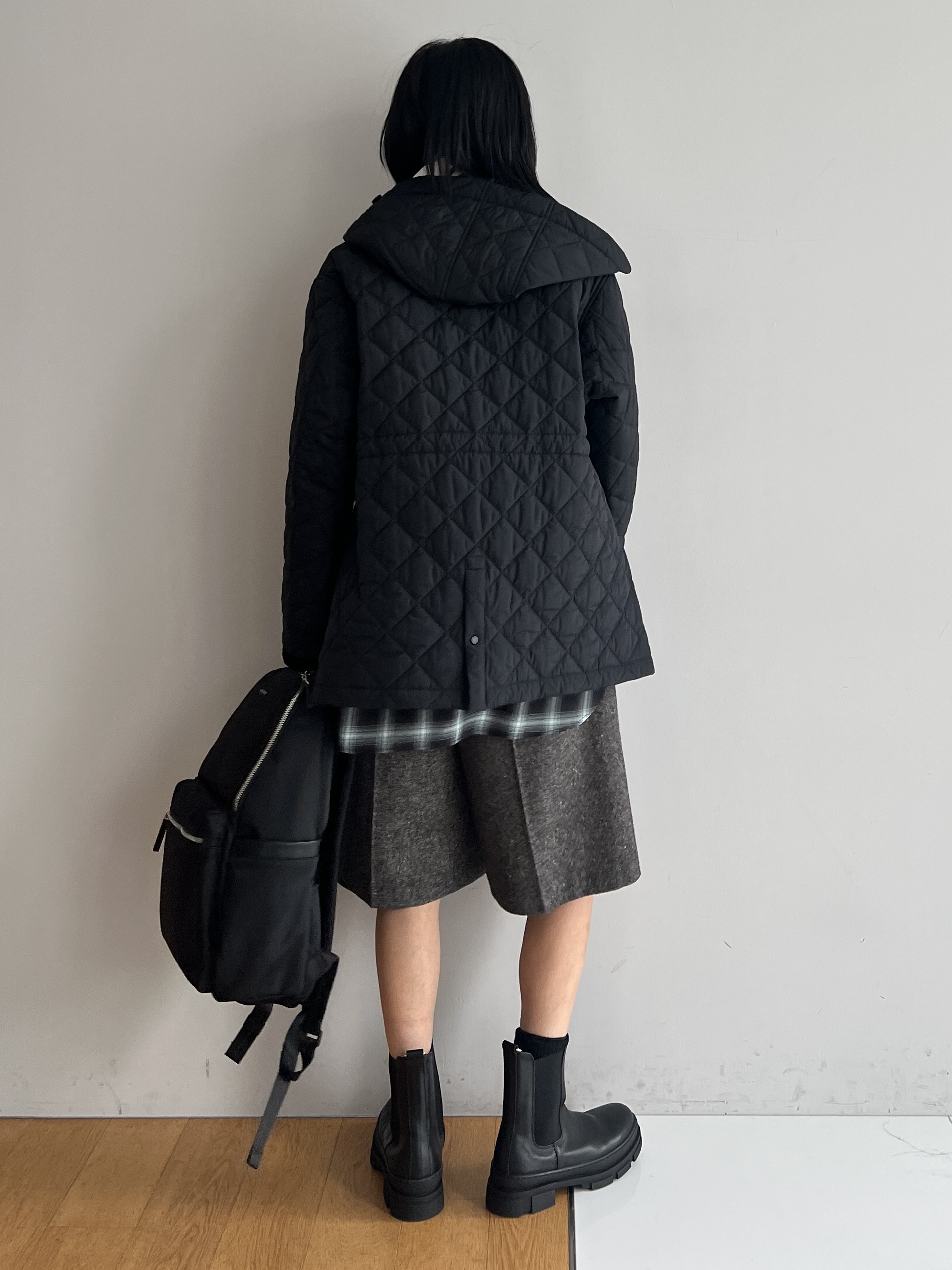 misaさんの「DRESSTERIOR｜【再入荷/荷重軽減】サスペンションマルチポケットリュック」を使ったコーディネート