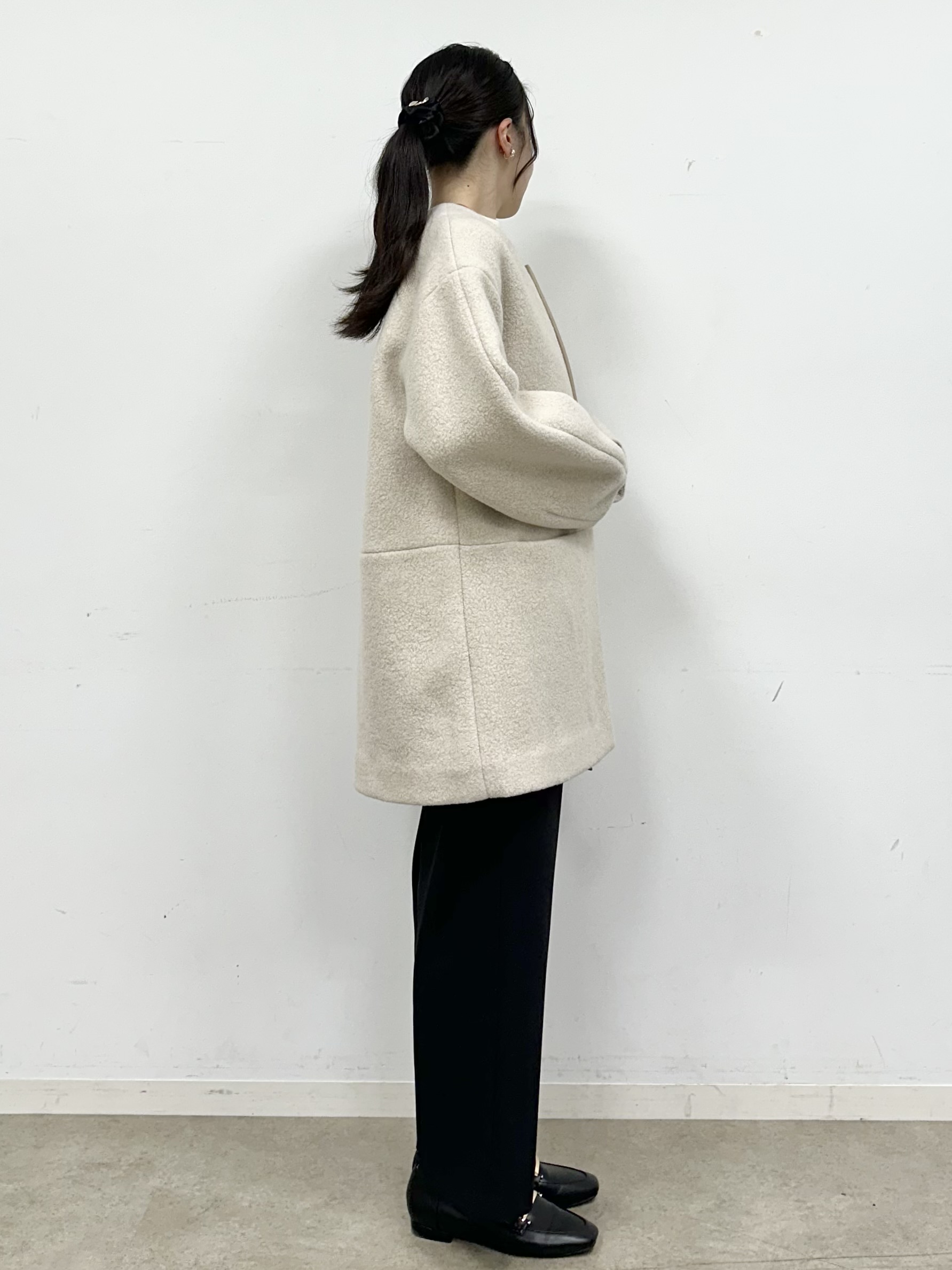 Momoさんの「Reflect｜アーガイル柄ニットトップス」を使ったコーディネート