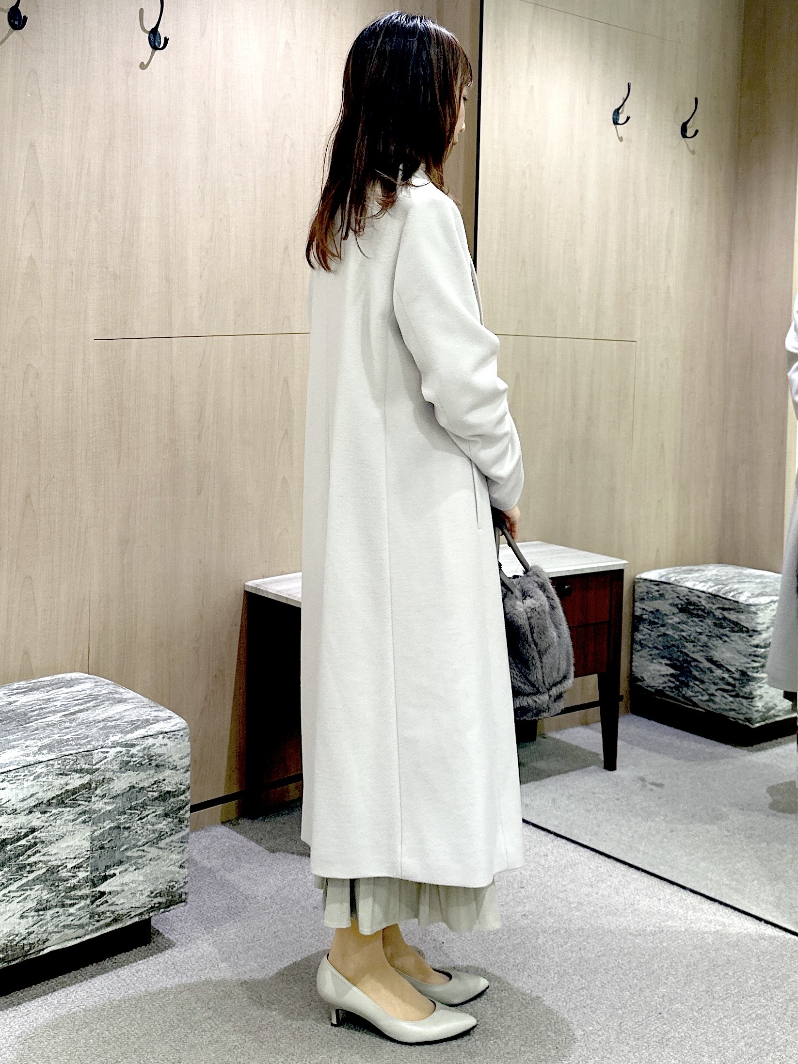 Miwaさんの「UNTITLED｜【店頭人気！/8色展開】ボリュームスリーブニットプルオーバー」を使ったコーディネート