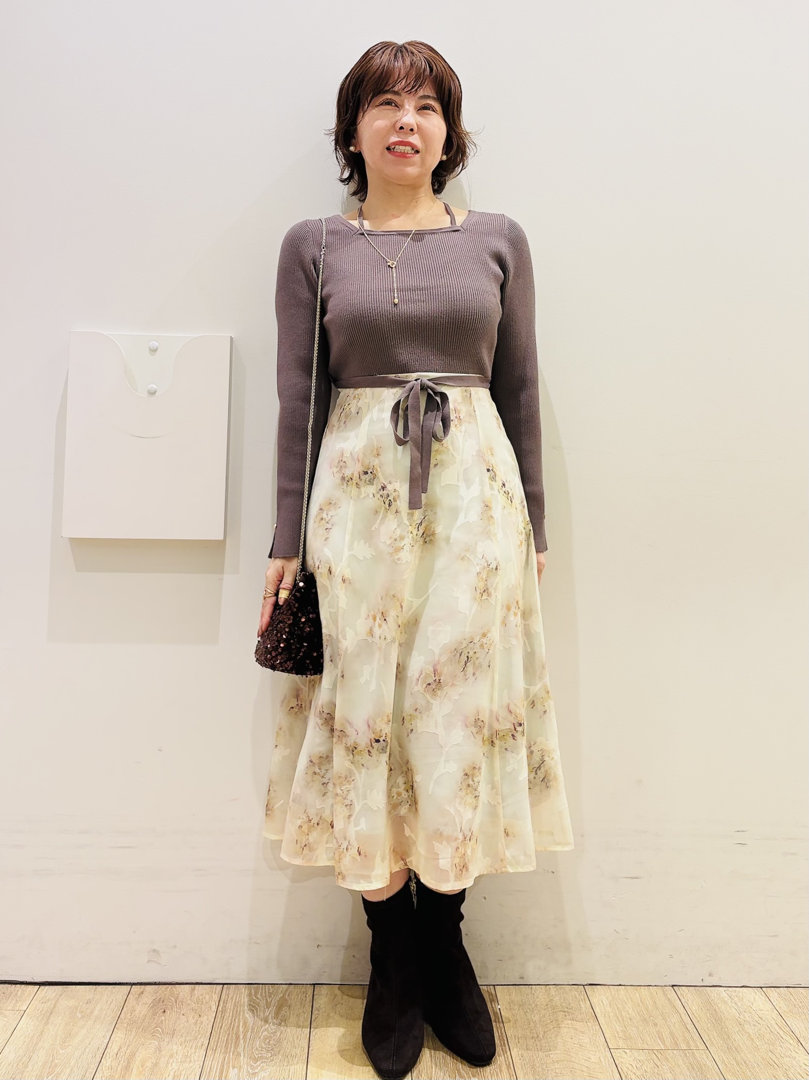 YUKOさんの「index｜【XS-3Lサイズ】ストレッチテーラードジャケット《ウォッシャブル／イージーアイロン》」を使ったコーディネート