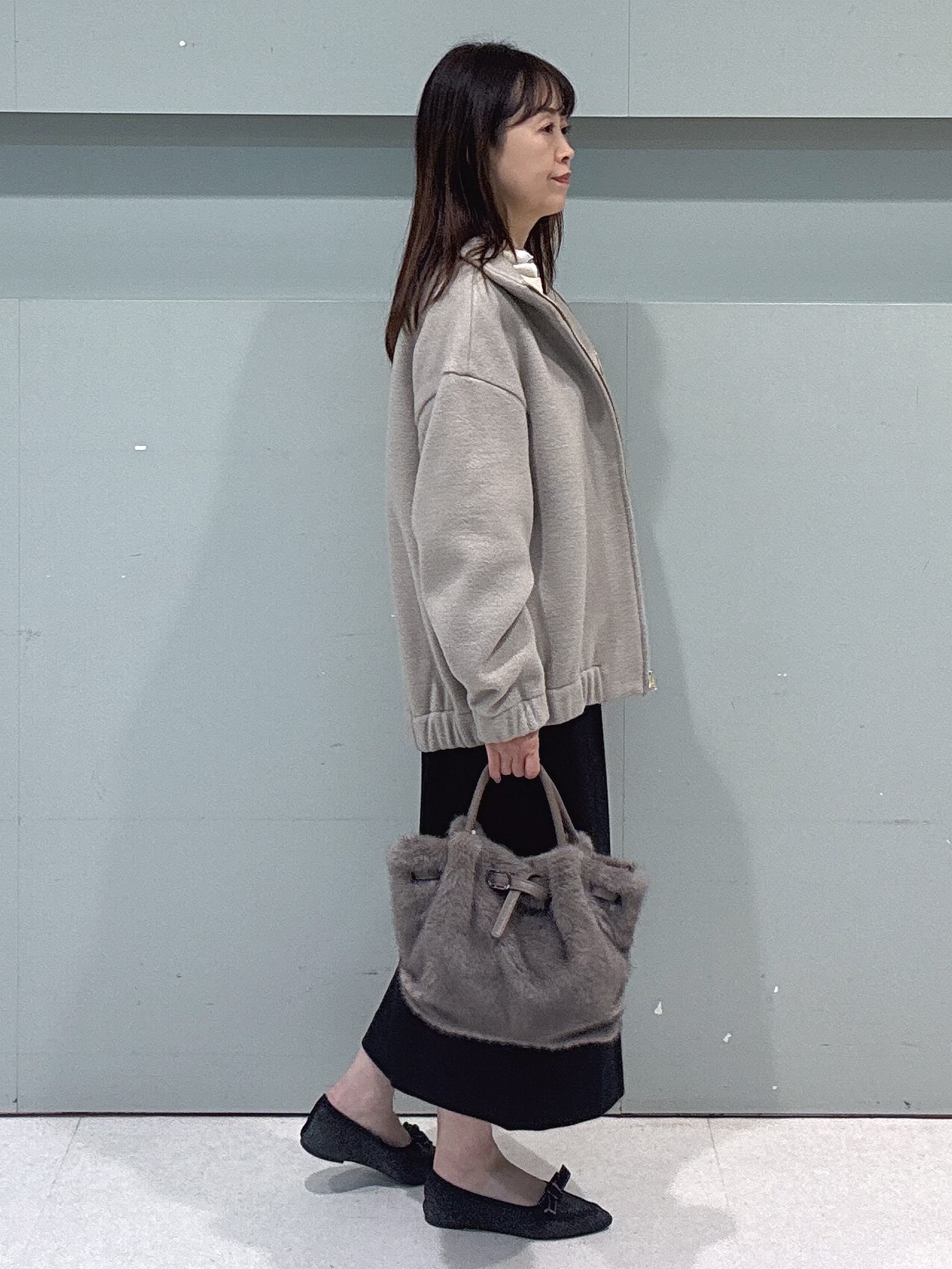 makiさんの「UNTITLED｜【軽アウター/きれいめスポーティ】スタンドカラージップコート」を使ったコーディネート