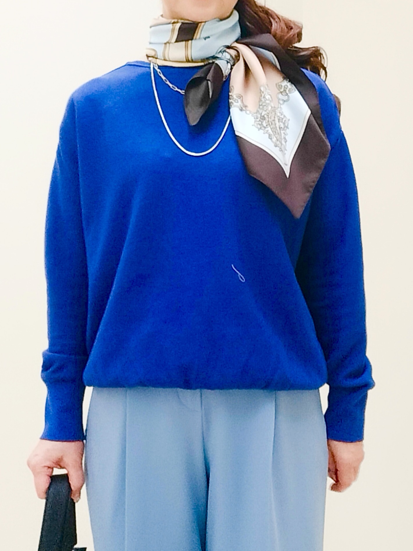 花さんの「Reflect｜【フォーマル／入卒／長さ調節可】淡水パールロングネックレス」を使ったコーディネート