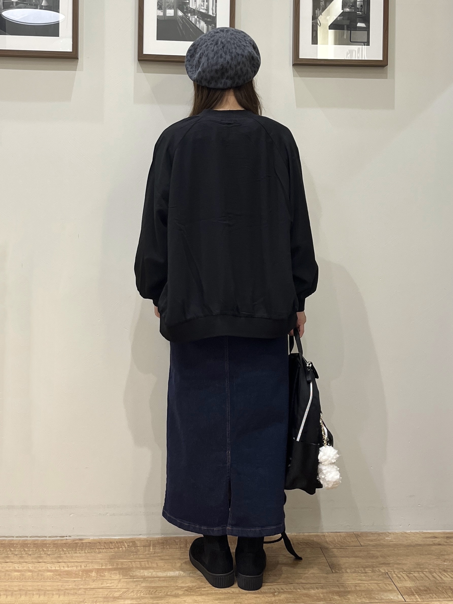 まつみさんの「SHOO･LA･RUE｜【S-LL】洗濯後しわになりにくい さっと羽織れる麻調ブルゾン」を使ったコーディネート