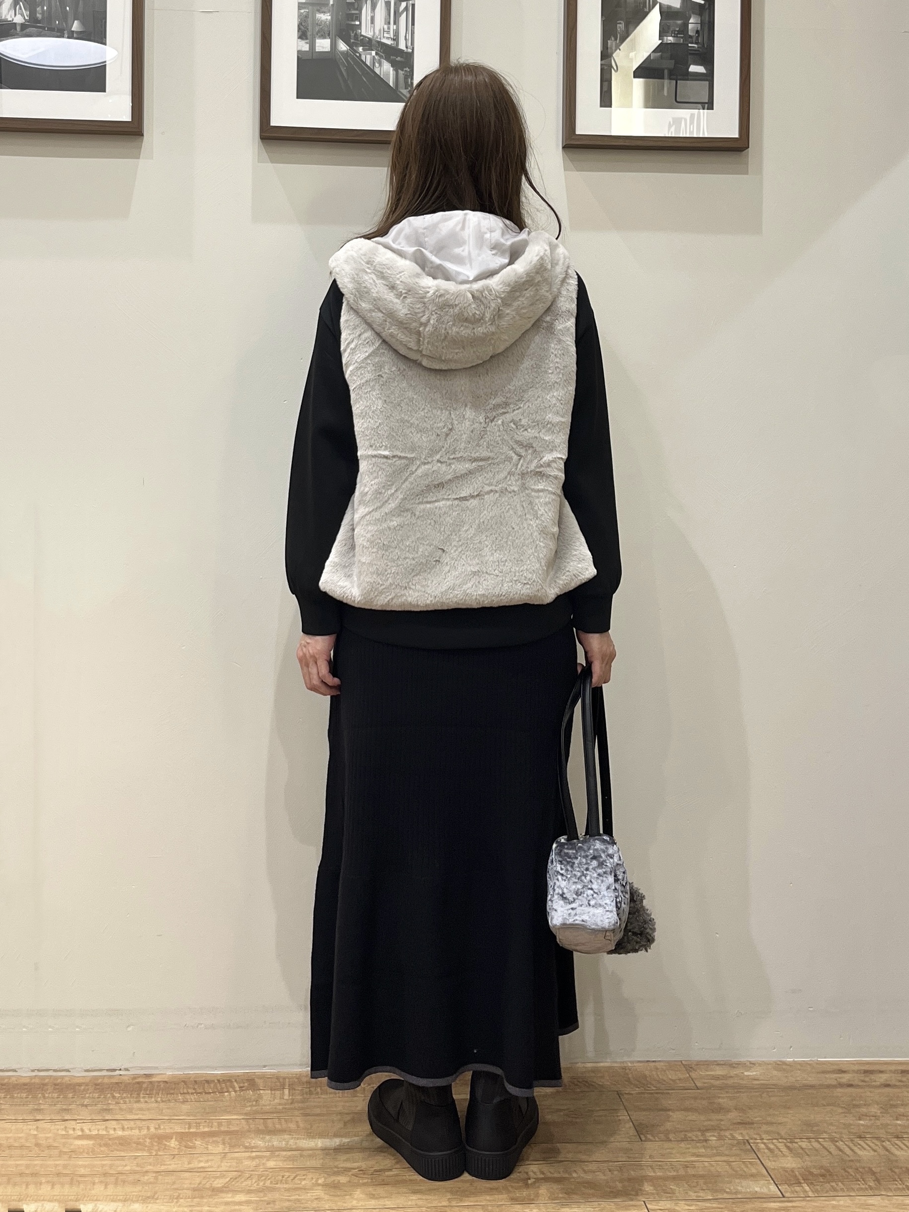 まつみさんの「SHOO･LA･RUE｜【洗濯機可/撥水/マルチWAY】ファーライナー付き 毎日欲張りマンパ」を使ったコーディネート