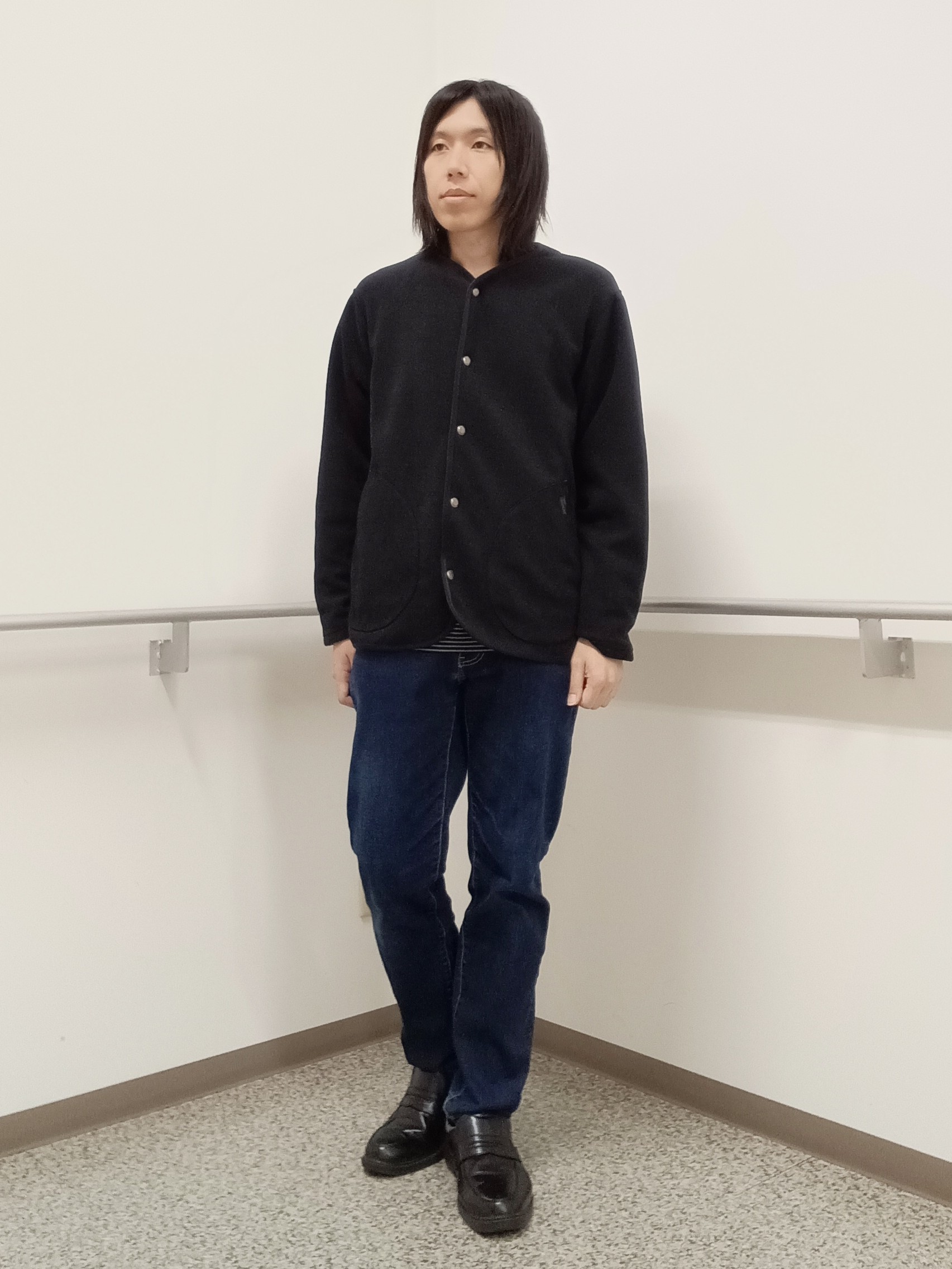 moritaさんの「TAKEO KIKUCHI｜コーデュロイフリース ブルゾン」を使ったコーディネート