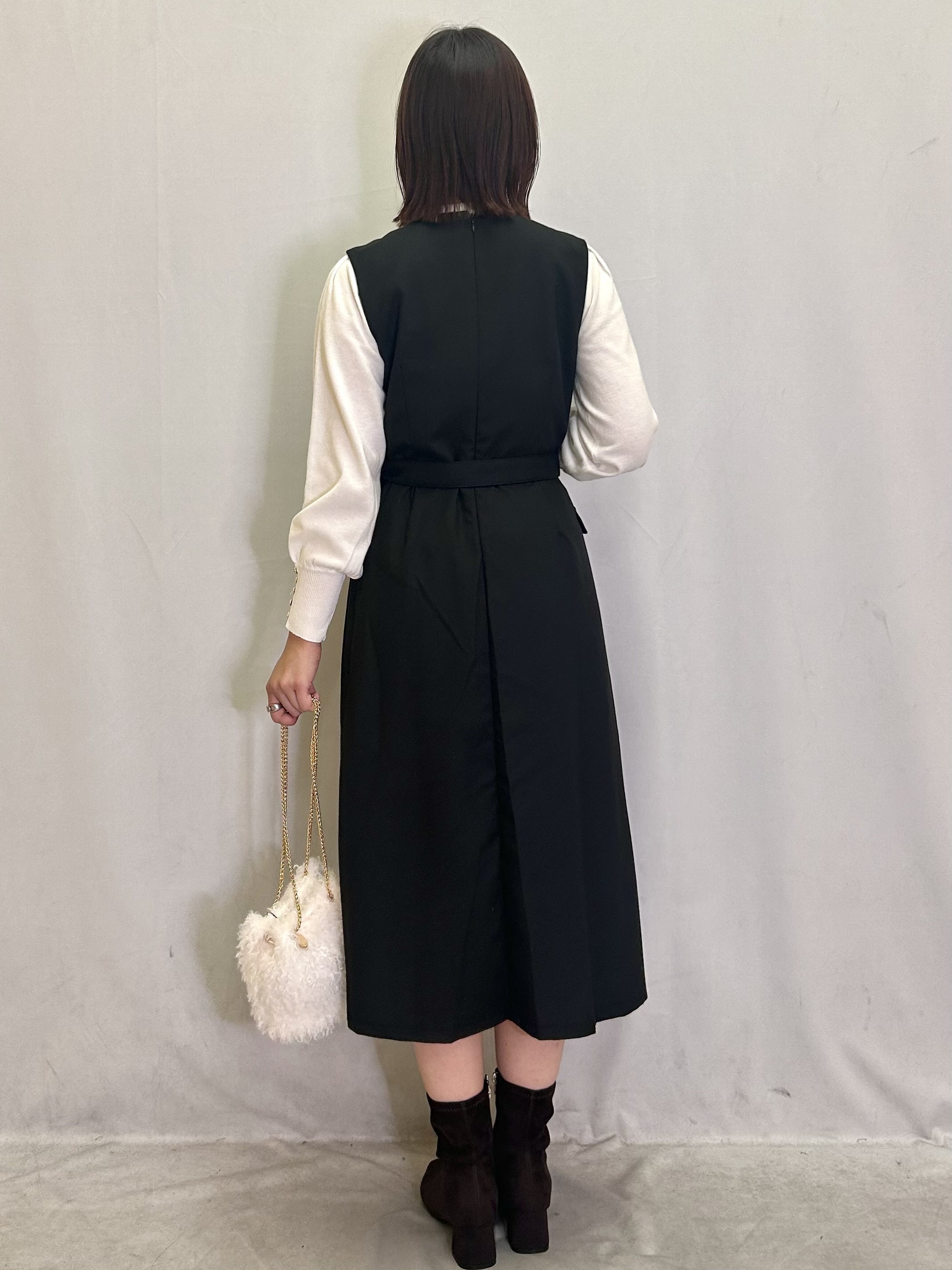 きららさんの「index｜カシミヤタッチハイネックニット【洗濯機OK／抗ピリング】」を使ったコーディネート