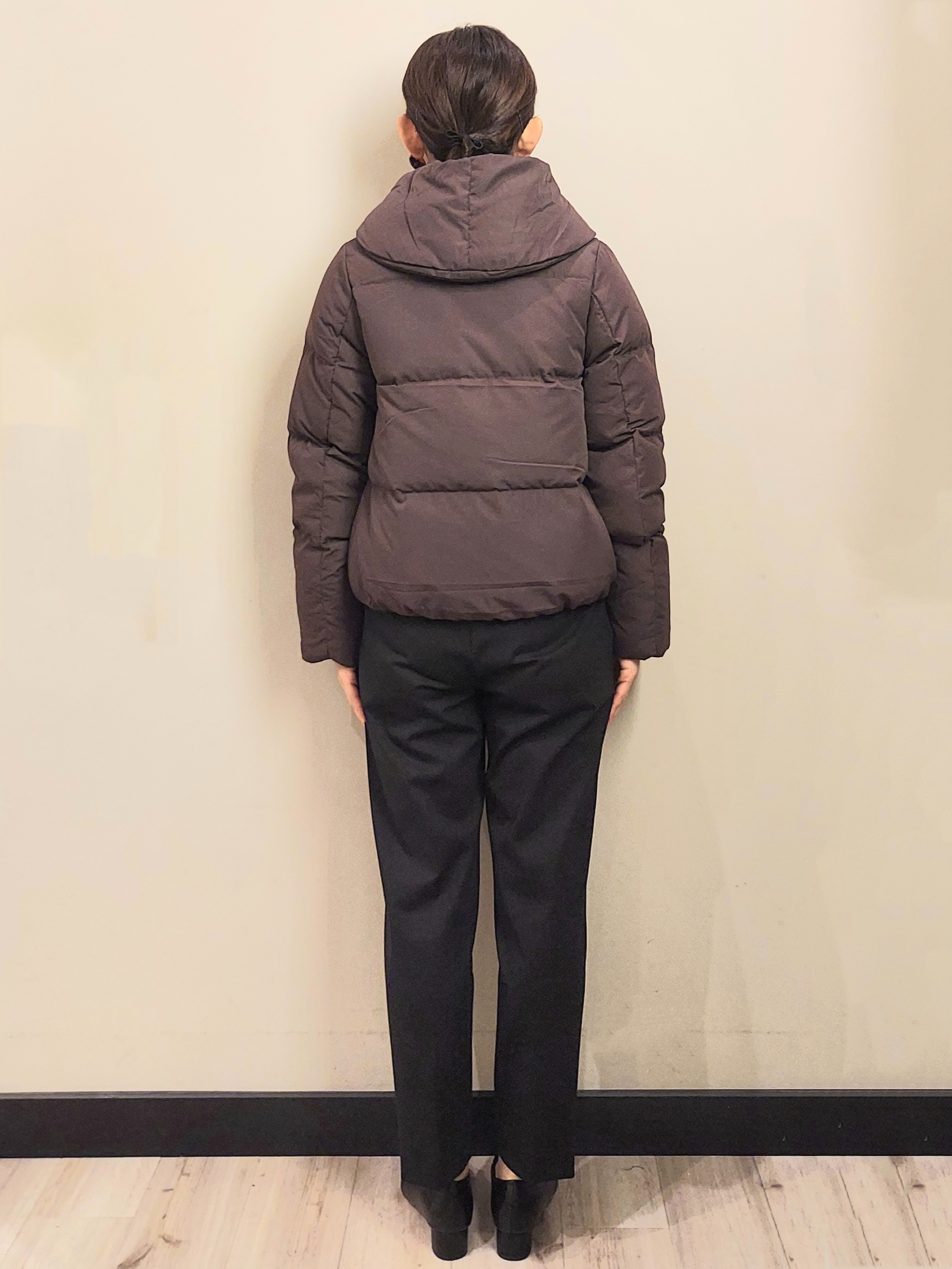 MAKIさんの「index｜河田ダウンショートコート 【洗濯機OK／静電気防止（裏地）／撥水／XS-3L】」を使ったコーディネート