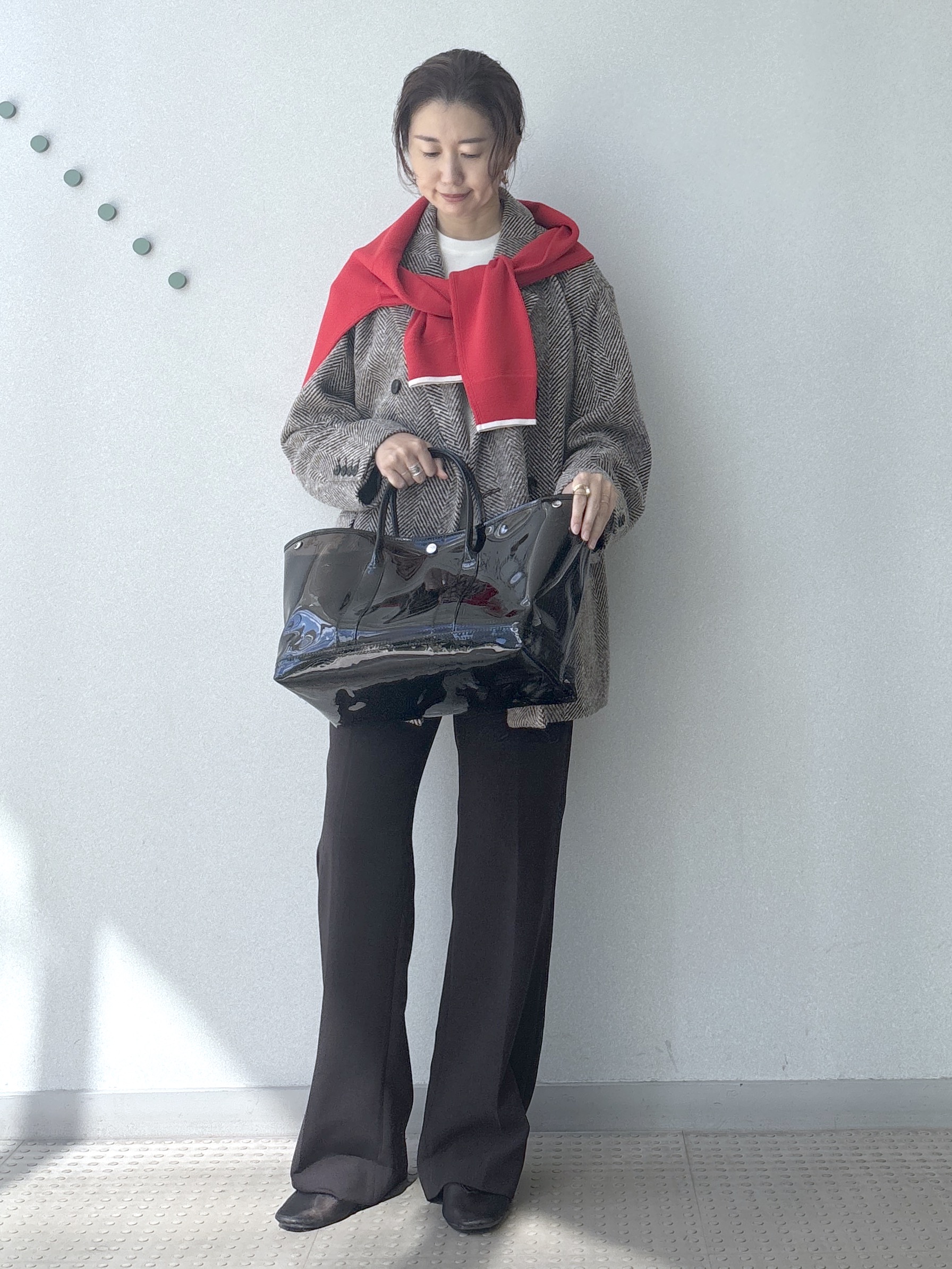 saitoさんの「DRESSTERIOR｜【STORY11月号掲載/マシンウォッシャブル】コットンカシミヤニット」を使ったコーディネート