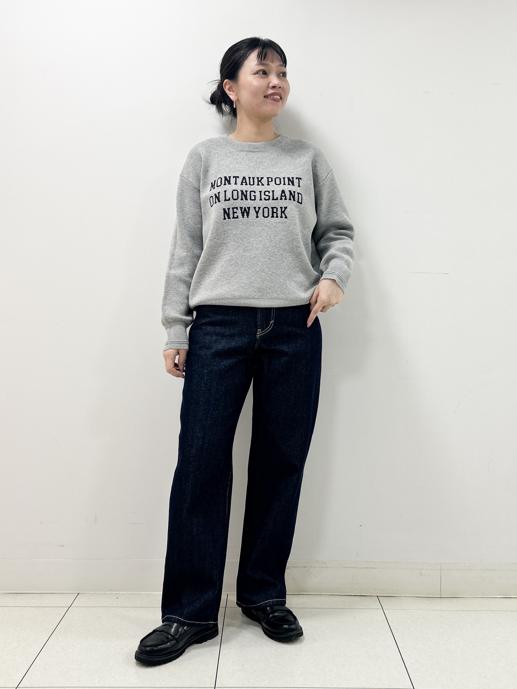 Kaiさんの「Dessin｜【ふわモコ】切替ボアスタンドカラーブルゾン」を使ったコーディネート