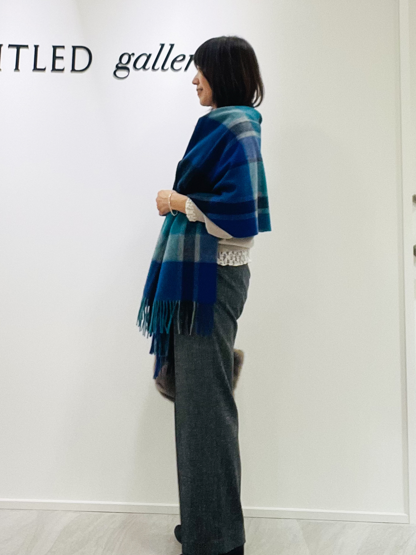めいさんの「UNTITLED｜【店頭人気！/品よくゆったり】ボリュームスリーブニットプルオーバー」を使ったコーディネート