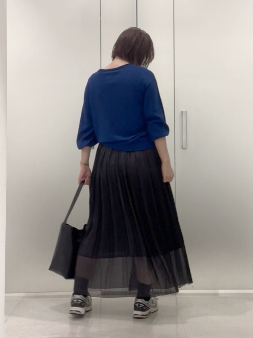 まどかさんの「UNTITLED｜【店頭人気！/8色展開】ボリュームスリーブニットプルオーバー」を使ったコーディネート