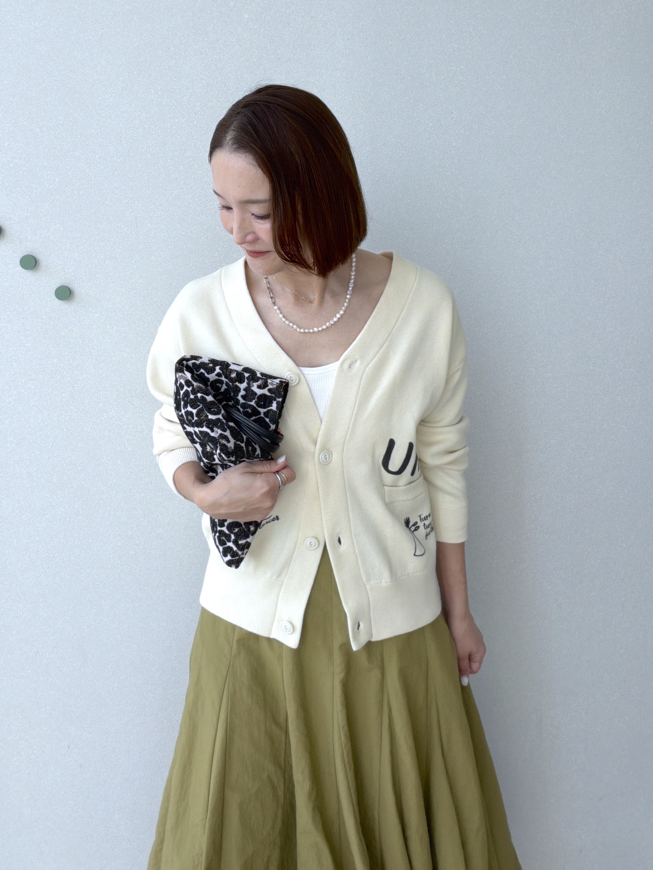 yoshikadoさんの「DRESSTERIOR｜フレアボリュームスカート」を使ったコーディネート