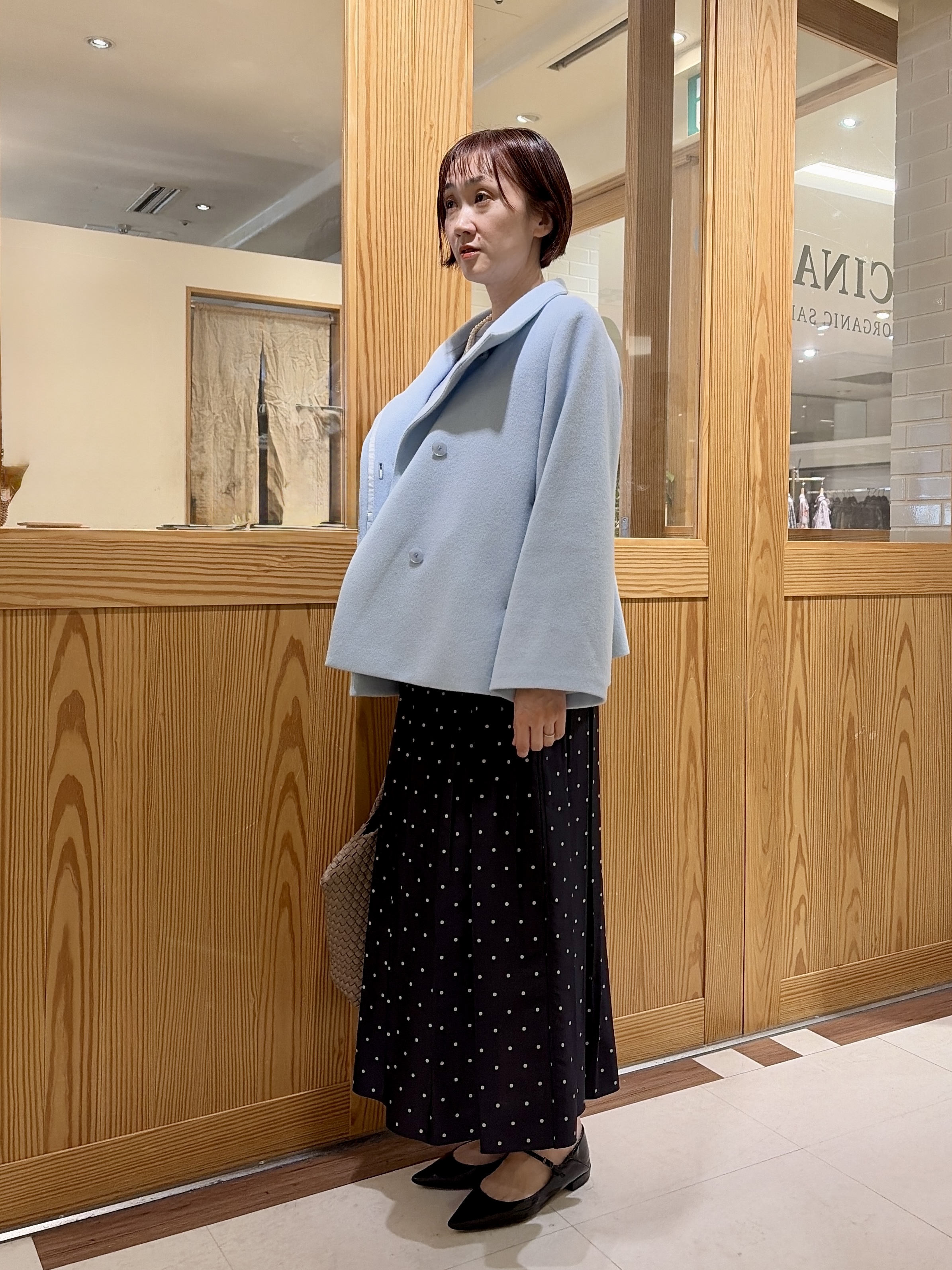 ゆうさんの「UNTITLED｜【軽アウター/ウール100】ウールショートコート」を使ったコーディネート