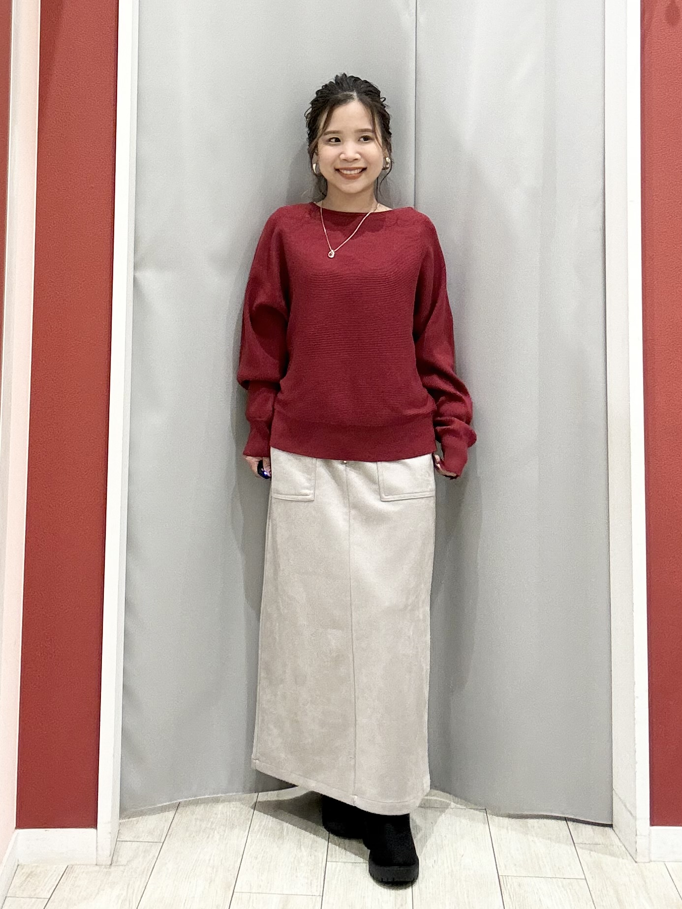 shioさんの「SHOO･LA･RUE｜【洗濯機可/撥水/マルチWAY】ファーライナー付き 毎日欲張りマンパ」を使ったコーディネート