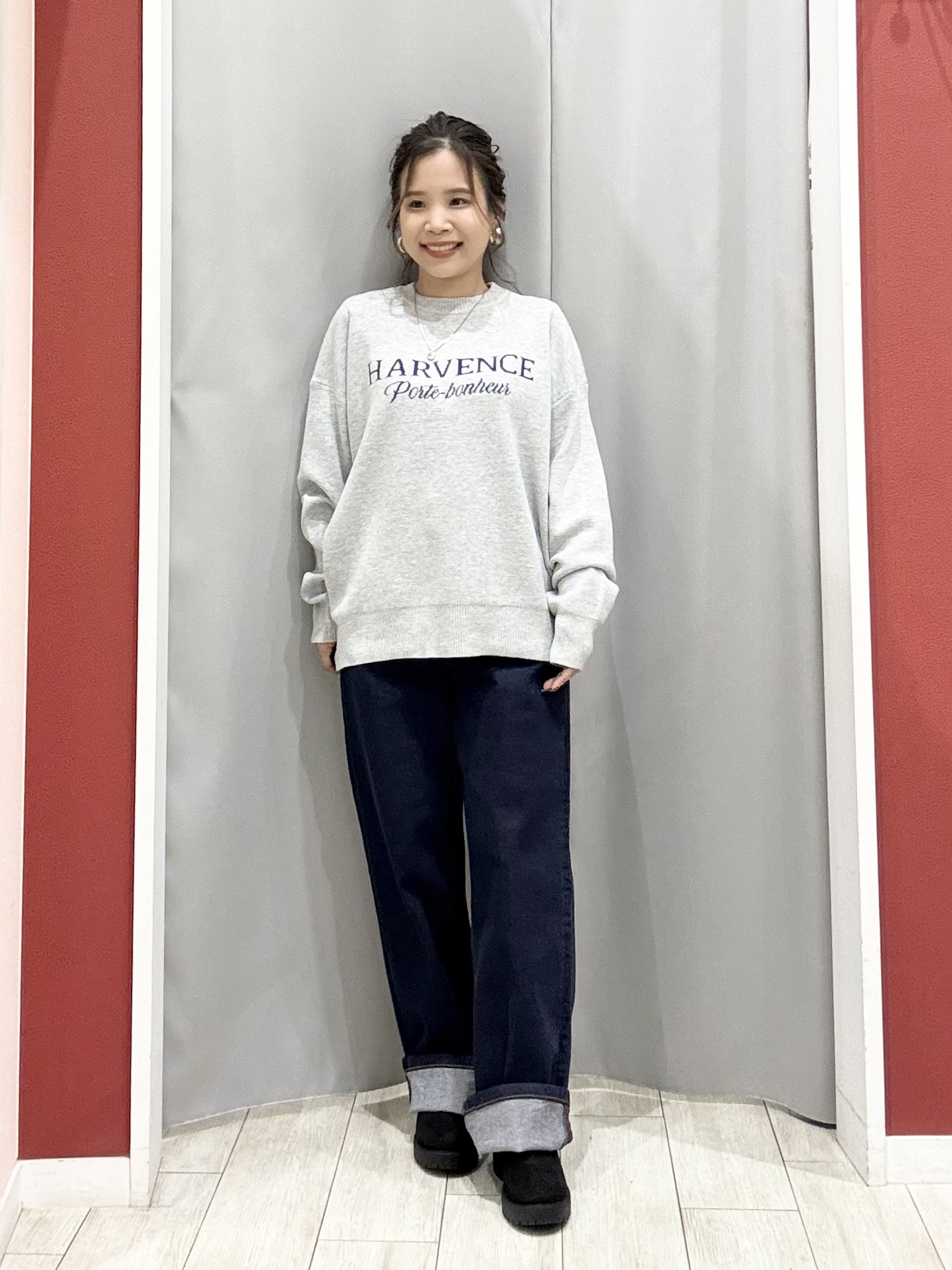 shioさんの「SHOO･LA･RUE｜【洗濯機可/撥水/マルチWAY】ファーライナー付き 毎日欲張りマンパ」を使ったコーディネート