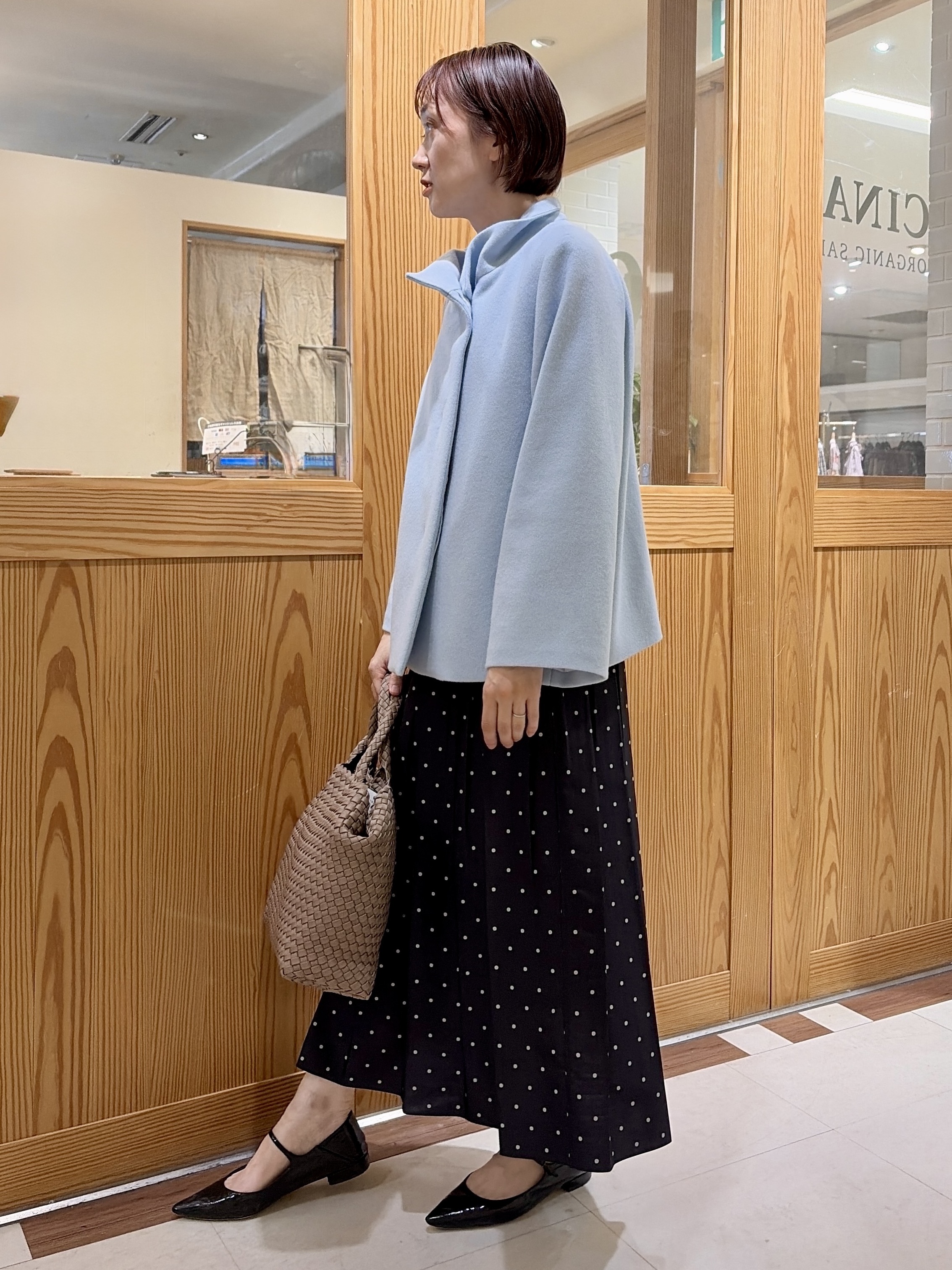 ゆうさんの「UNTITLED｜【軽アウター/ウール100】ウールショートコート」を使ったコーディネート