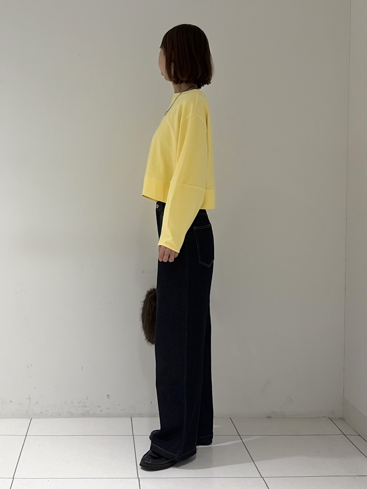 shioriさんの「INDIVI｜プードルファーブルゾン」を使ったコーディネート