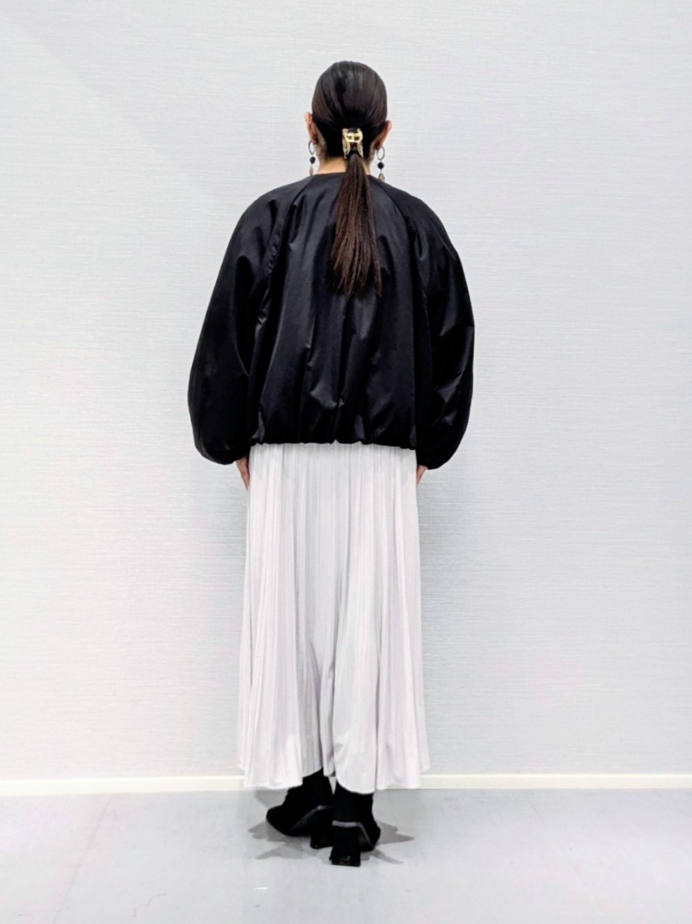 makkyさんの「UNTITLED｜【軽アウター/中綿/秋冬コート】ショートブルゾン」を使ったコーディネート