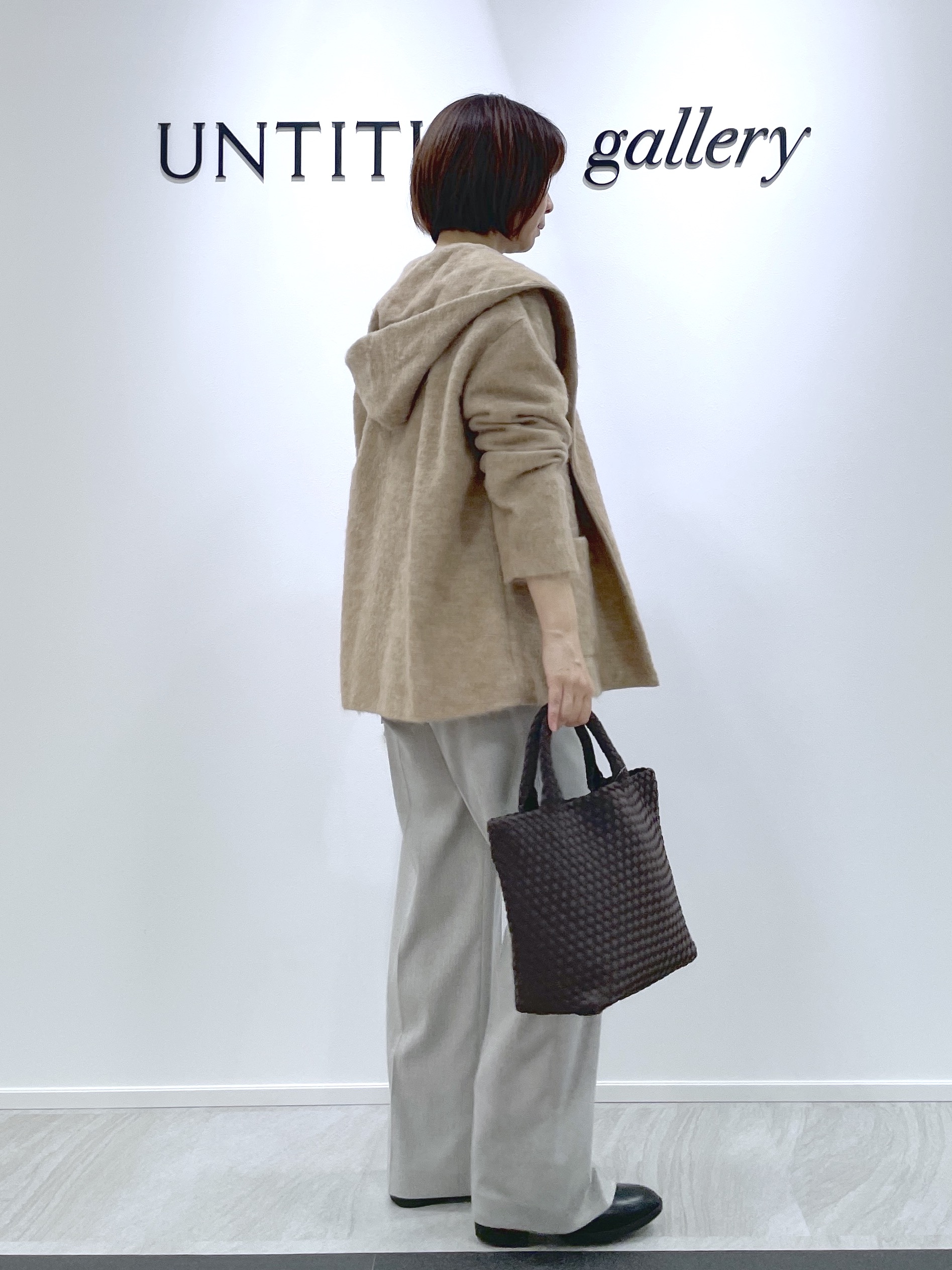 hanaさんの「UNTITLED｜【軽アウター/秋羽織り】シャギーフーディ―カーディガン」を使ったコーディネート