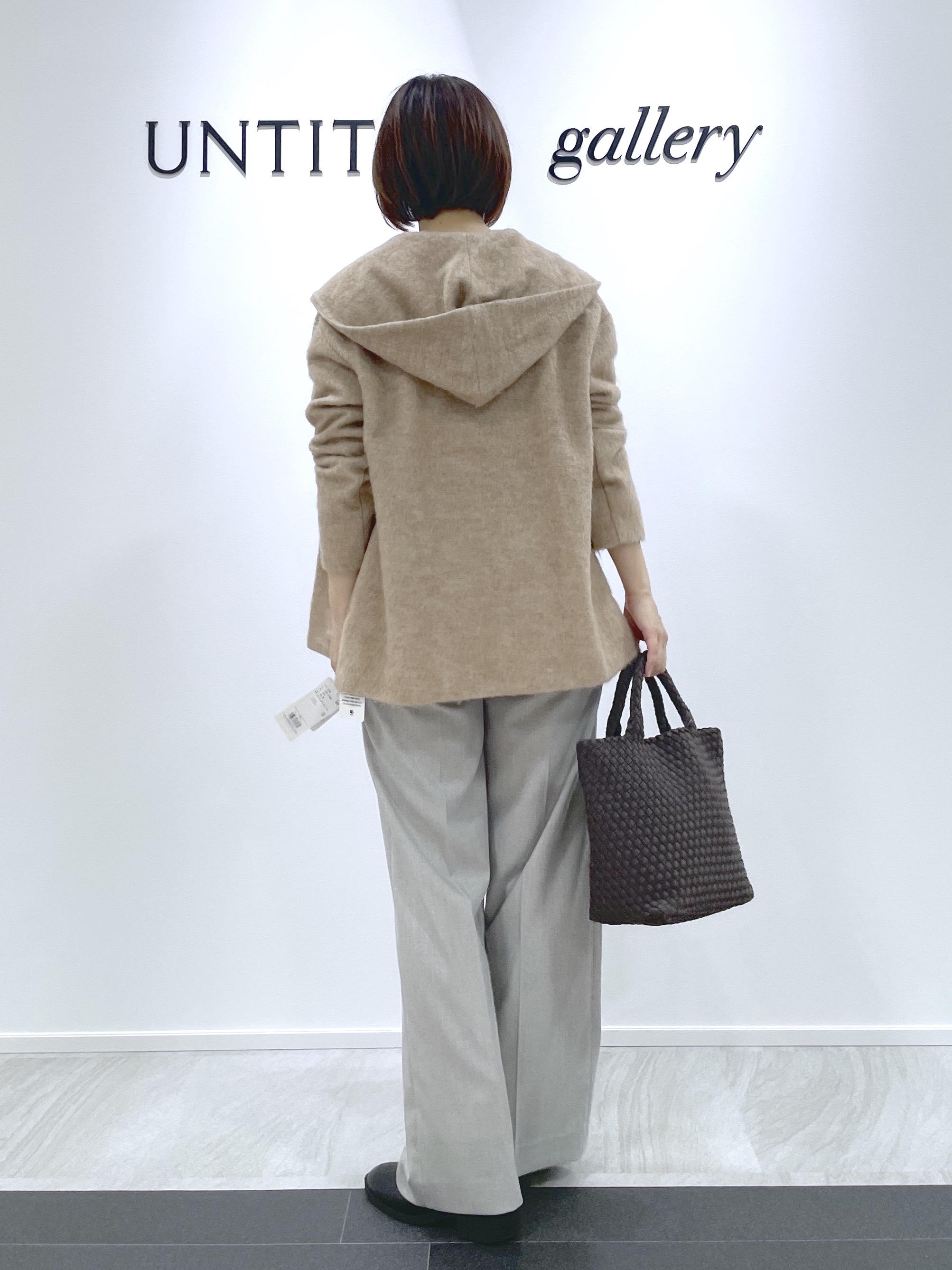 hanaさんの「UNTITLED｜【軽アウター/秋羽織り】シャギーフーディ―カーディガン」を使ったコーディネート