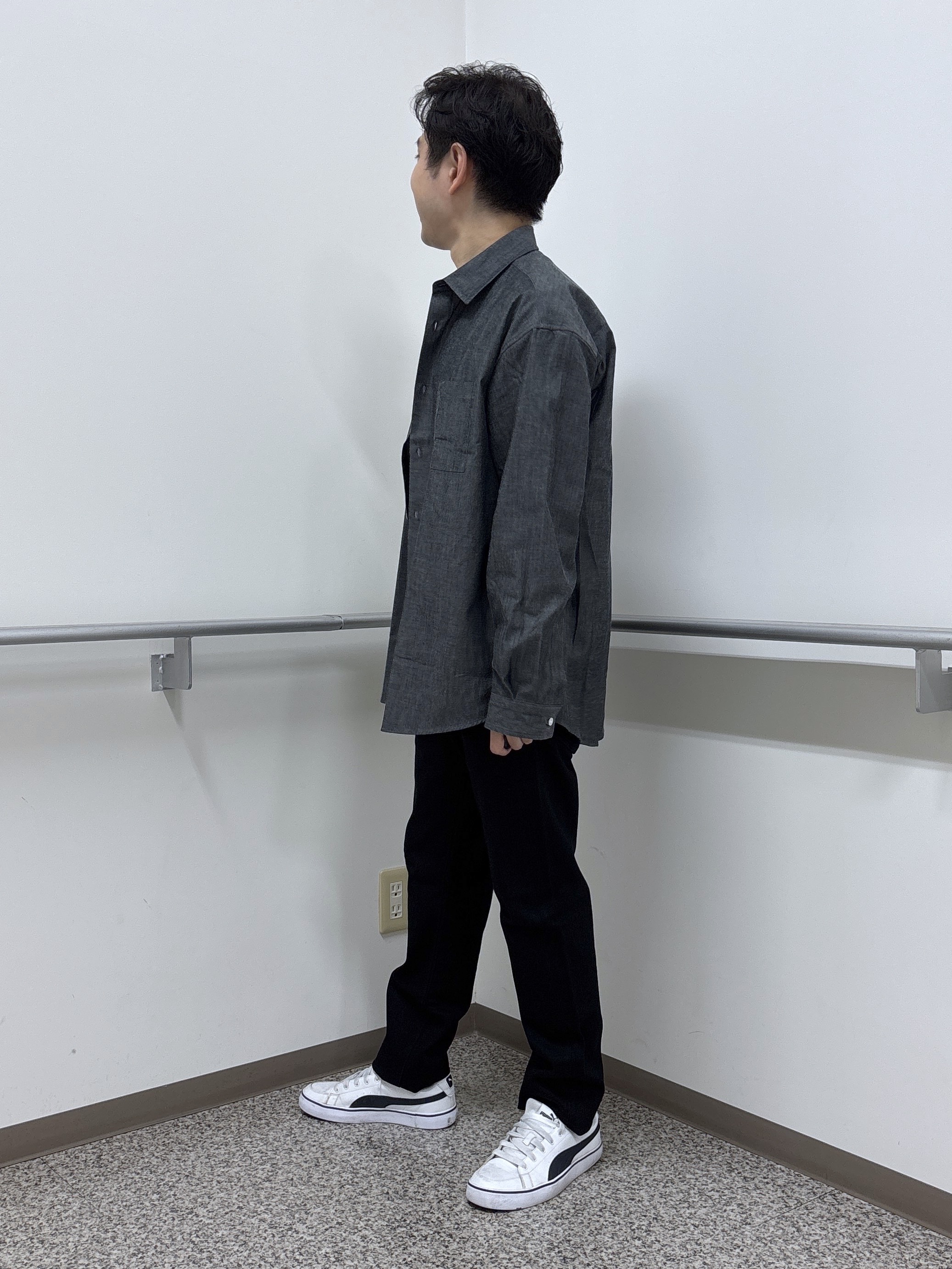 KEIさんの「TAKEO KIKUCHI｜【日本製/Sサイズ～】リラックスフィットシャツ」を使ったコーディネート