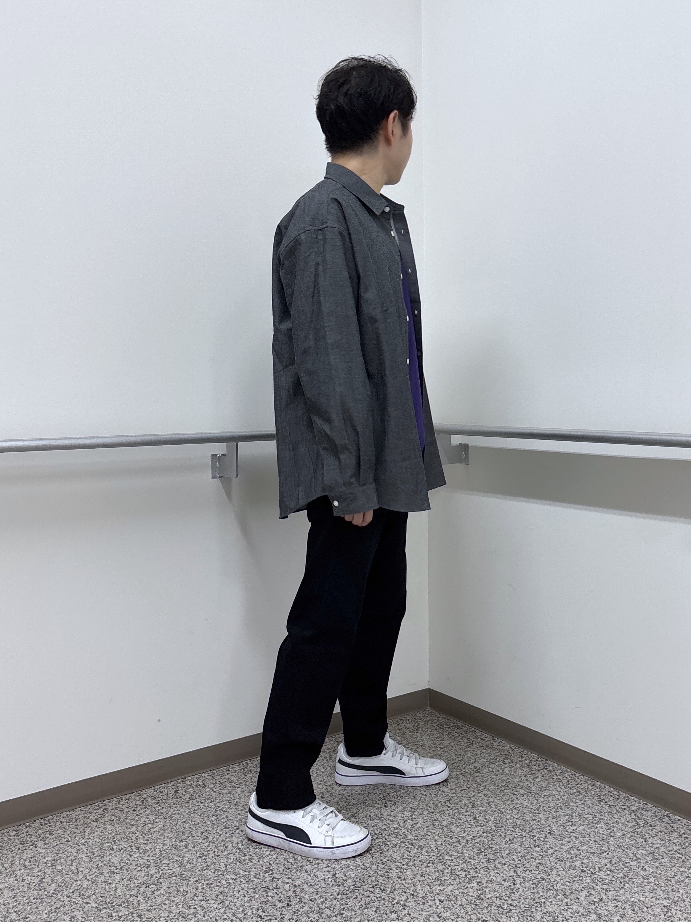 KEIさんの「TAKEO KIKUCHI｜【日本製/Sサイズ～】リラックスフィットシャツ」を使ったコーディネート