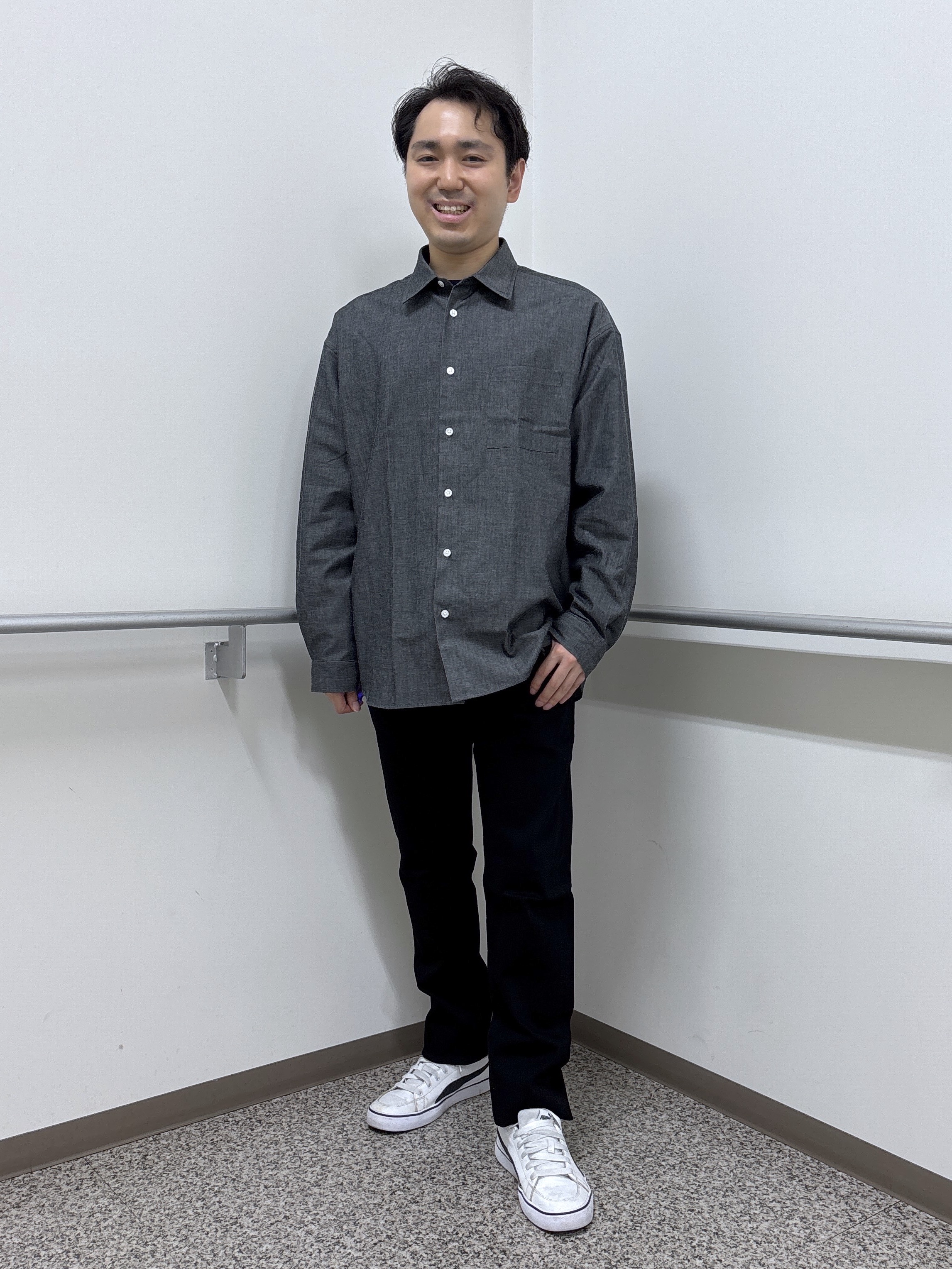 KEIさんの「TAKEO KIKUCHI｜【日本製/Sサイズ～】リラックスフィットシャツ」を使ったコーディネート