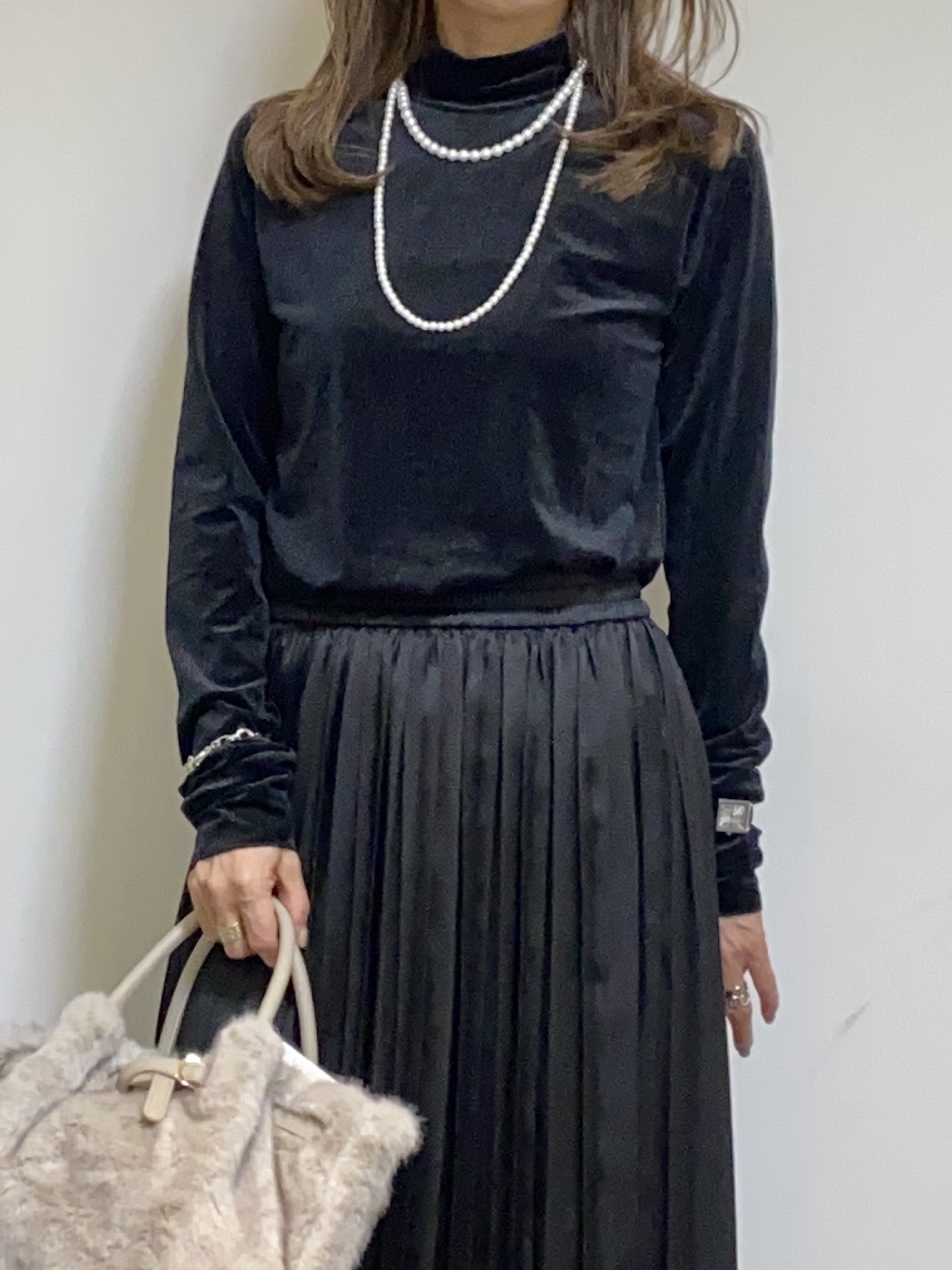 tomoさんの「UNTITLED｜【軽アウター/中綿/秋冬コート】ショートブルゾン」を使ったコーディネート
