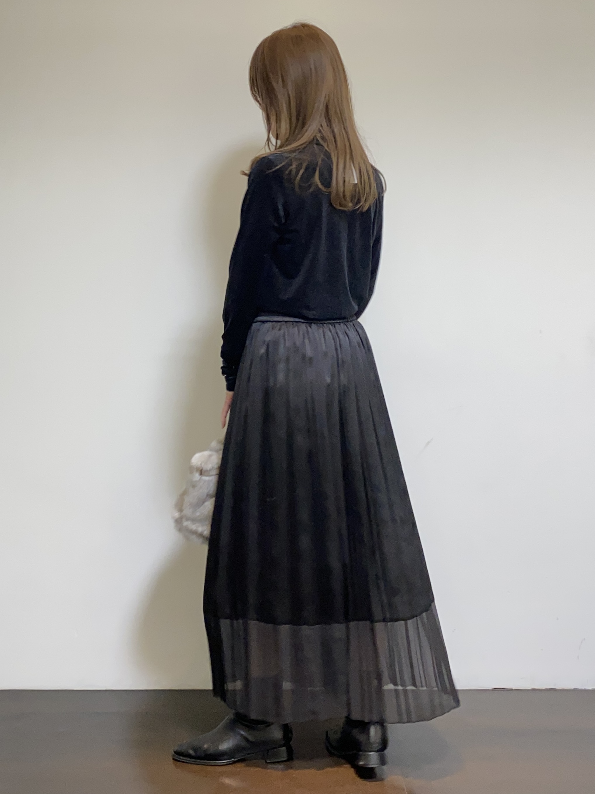 tomoさんの「UNTITLED｜【軽アウター/中綿/秋冬コート】ショートブルゾン」を使ったコーディネート