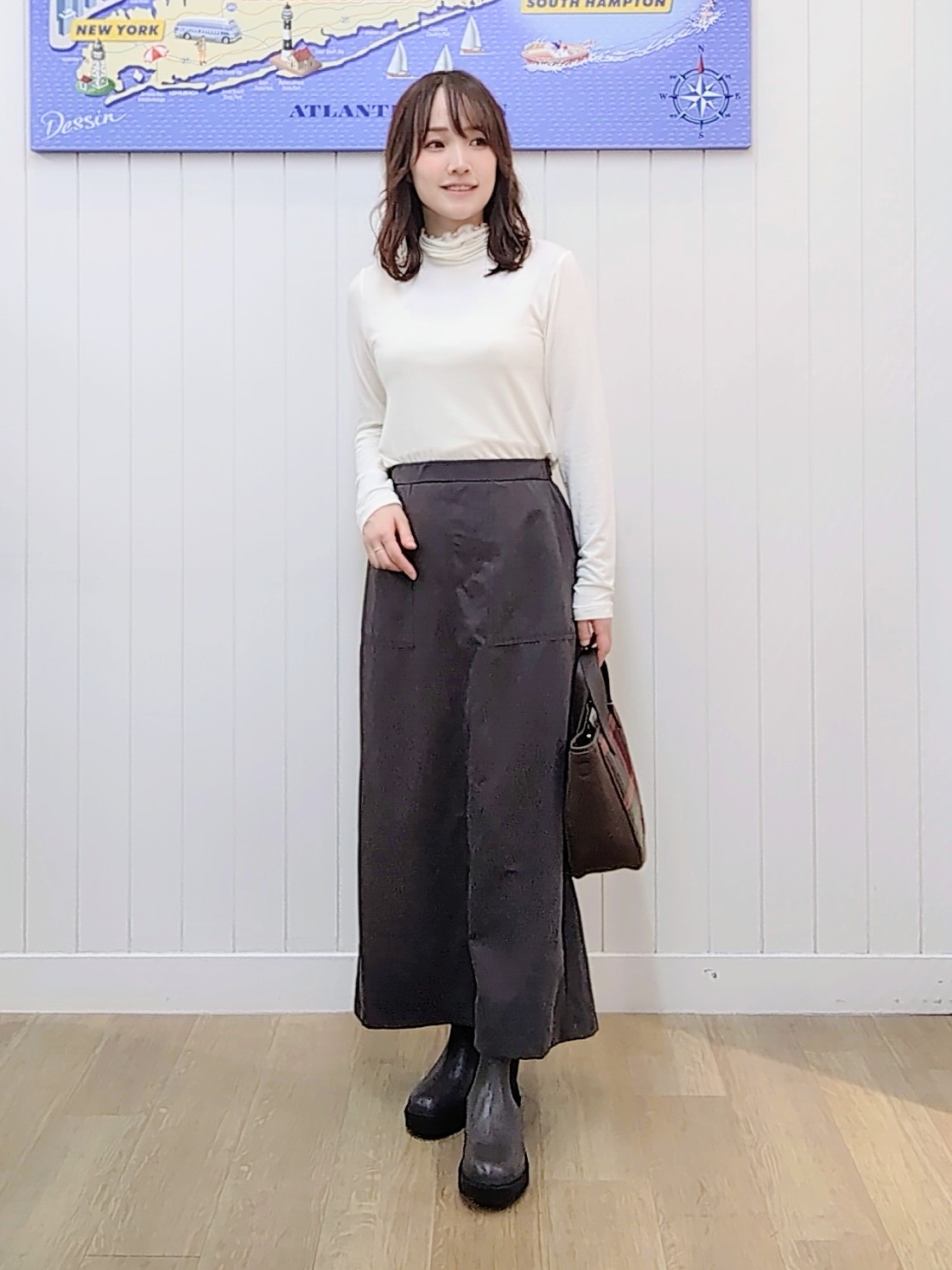 itoさんの「Dessin｜【店頭人気/洗える】シャギーニットカーディガン」を使ったコーディネート