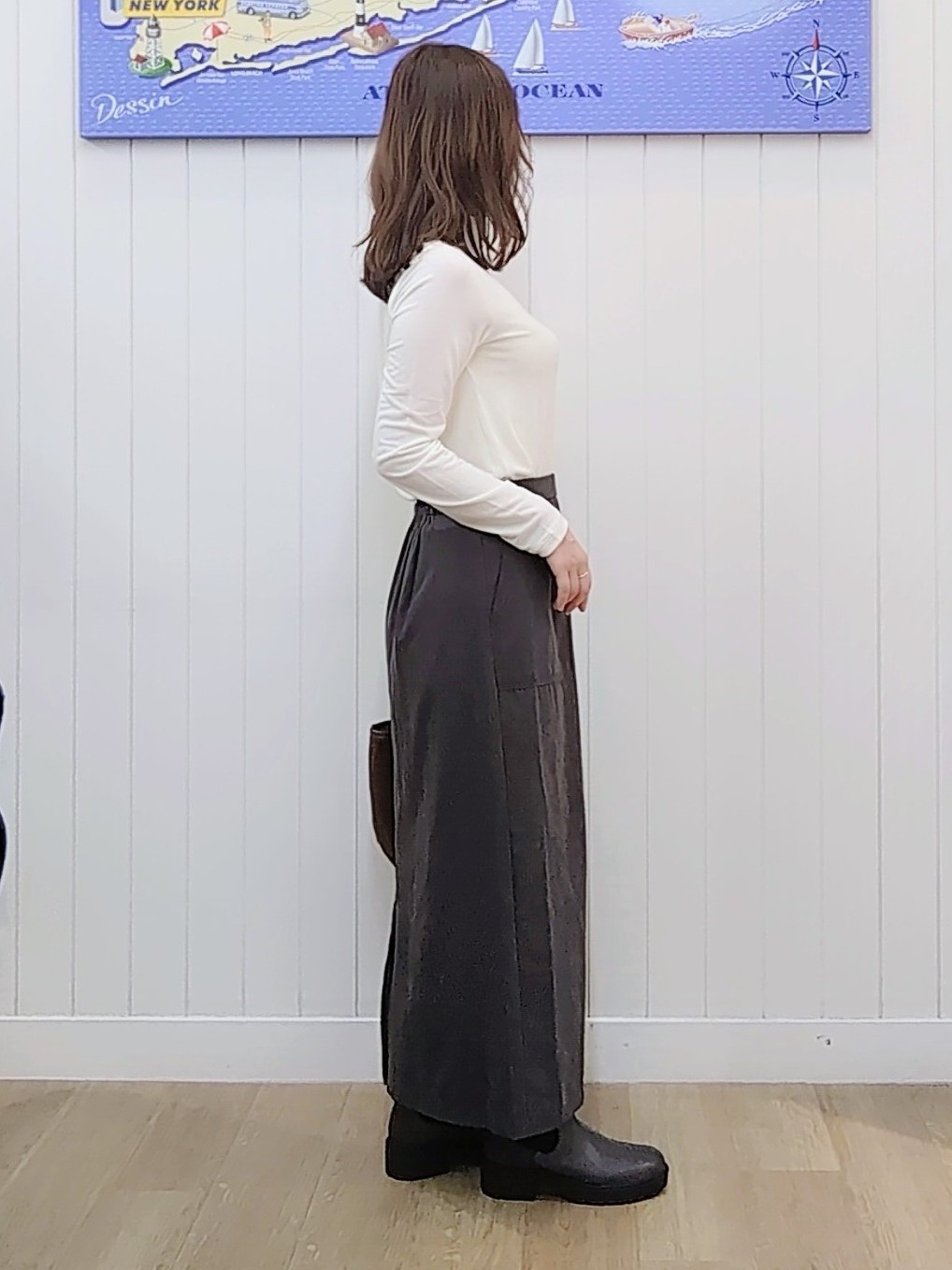 itoさんの「Dessin｜【店頭人気/洗える】シャギーニットカーディガン」を使ったコーディネート