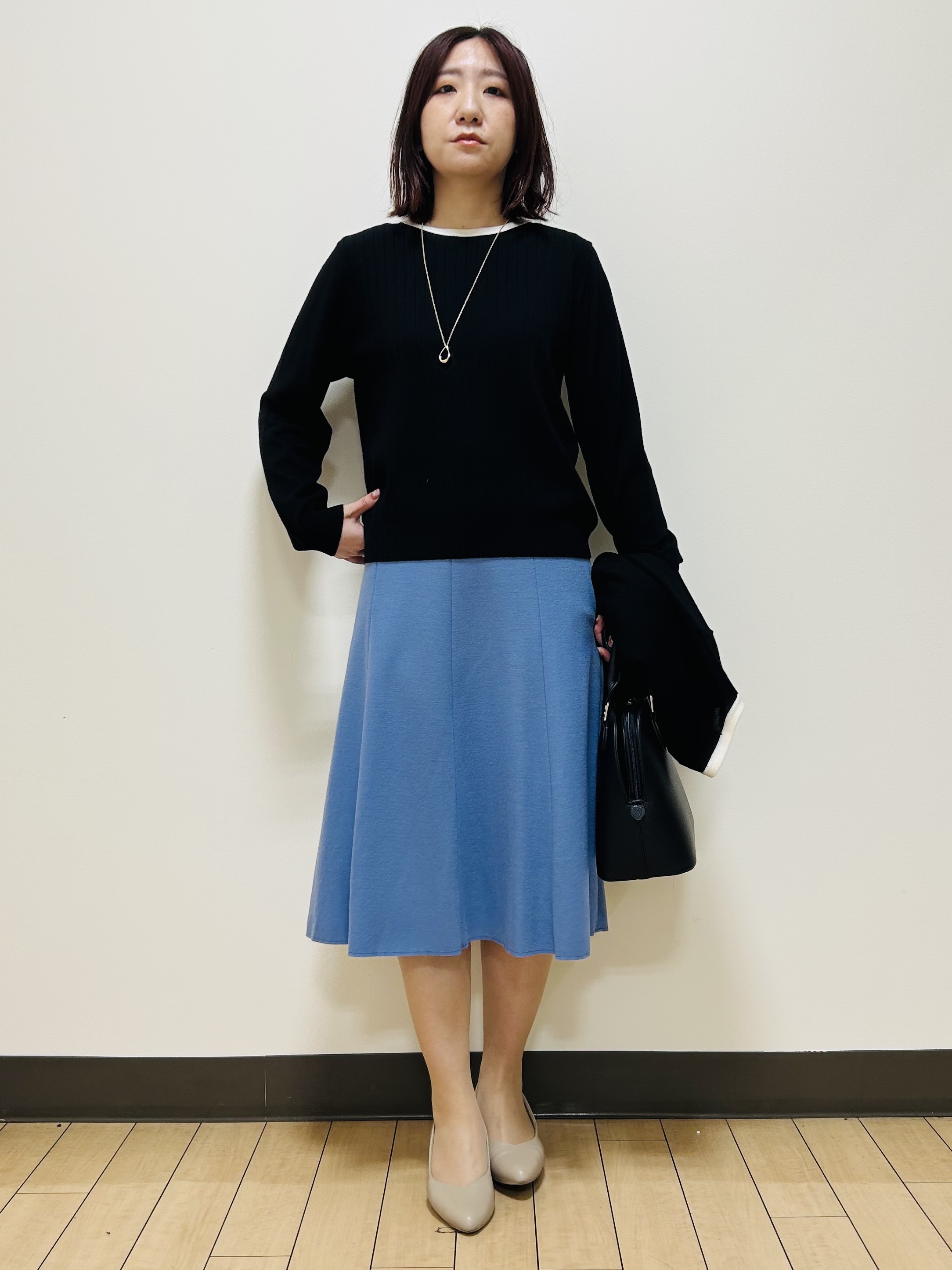 miiiさんの「Reflect｜【手洗い／アンサンブル可】フェミニンカーディガン」を使ったコーディネート