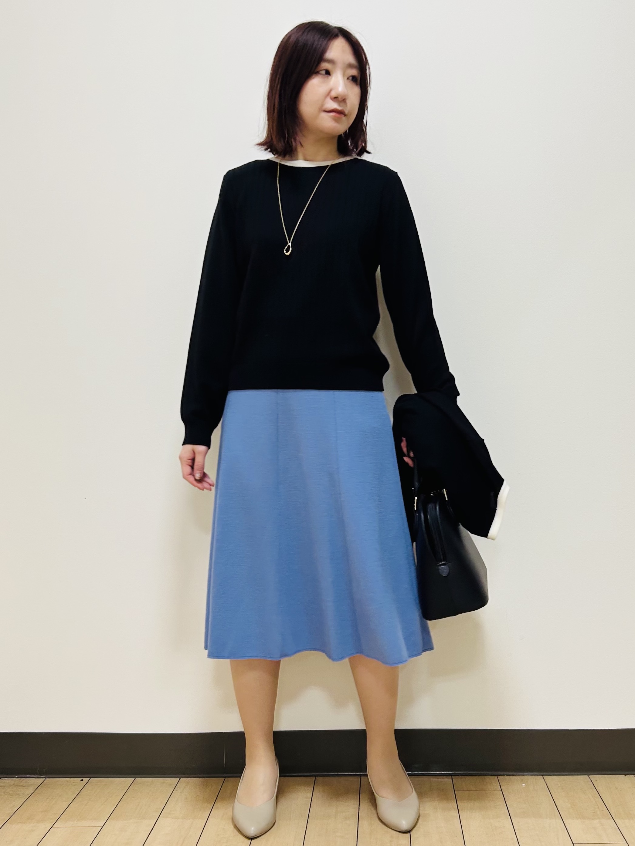 miiiさんの「Reflect｜【手洗い／アンサンブル可】フェミニンカーディガン」を使ったコーディネート