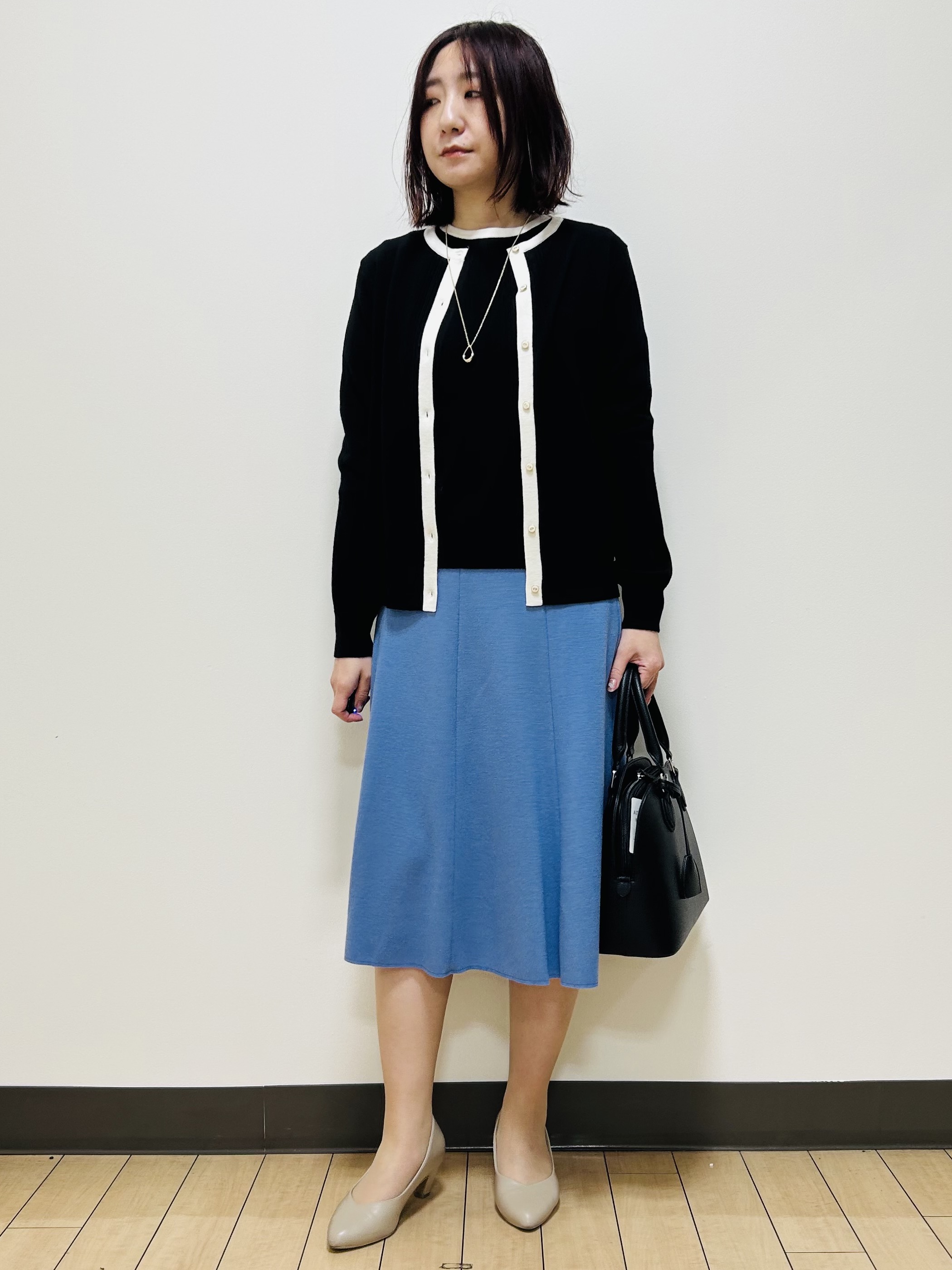 miiiさんの「Reflect｜【手洗い／アンサンブル可】フェミニンカーディガン」を使ったコーディネート