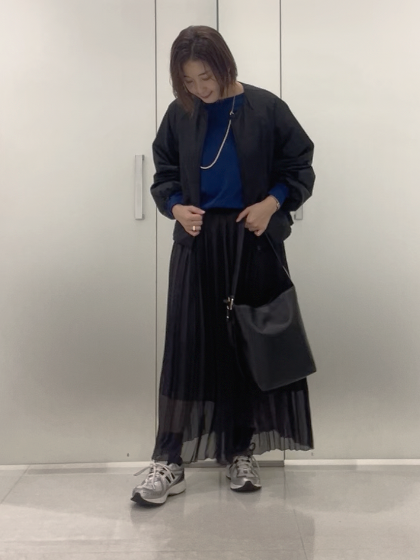 まどかさんの「UNTITLED｜【店頭人気！/8色展開】ボリュームスリーブニットプルオーバー」を使ったコーディネート