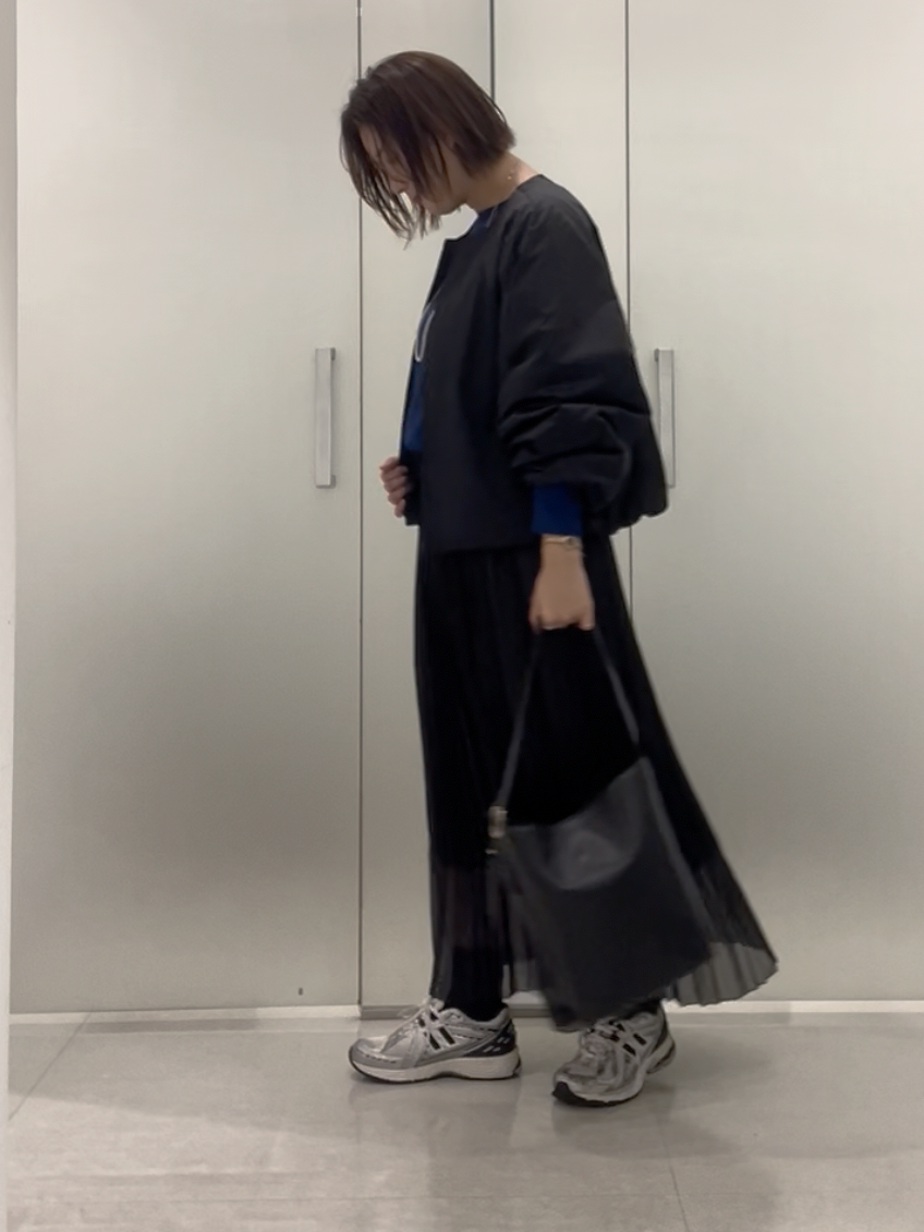 まどかさんの「UNTITLED｜【店頭人気！/8色展開】ボリュームスリーブニットプルオーバー」を使ったコーディネート
