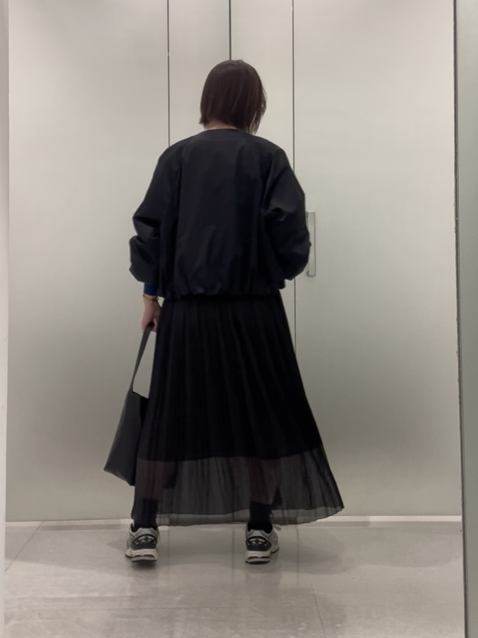 まどかさんの「UNTITLED｜【店頭人気！/8色展開】ボリュームスリーブニットプルオーバー」を使ったコーディネート