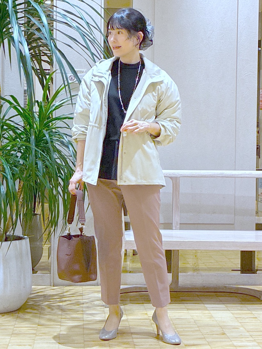  beni_gingerさんの「Reflect｜【SS-4Lサイズ／手洗い可／撥水／防風】マウンテンパーカー」を使ったコーディネート