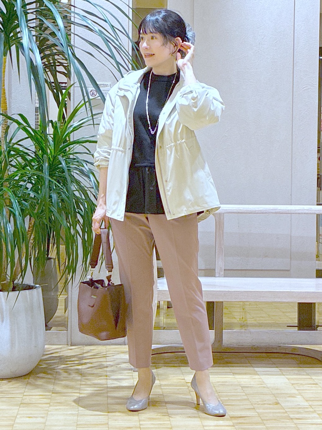  beni_gingerさんの「Reflect｜【SS-4Lサイズ／手洗い可／撥水／防風】マウンテンパーカー」を使ったコーディネート