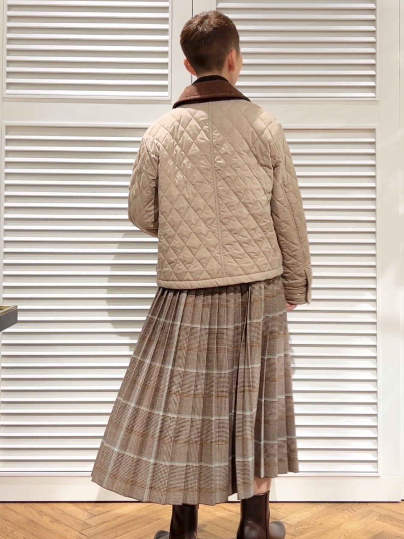OCHIAIさんの「DRESSTERIOR｜ハンティングキルトブルゾン」を使ったコーディネート
