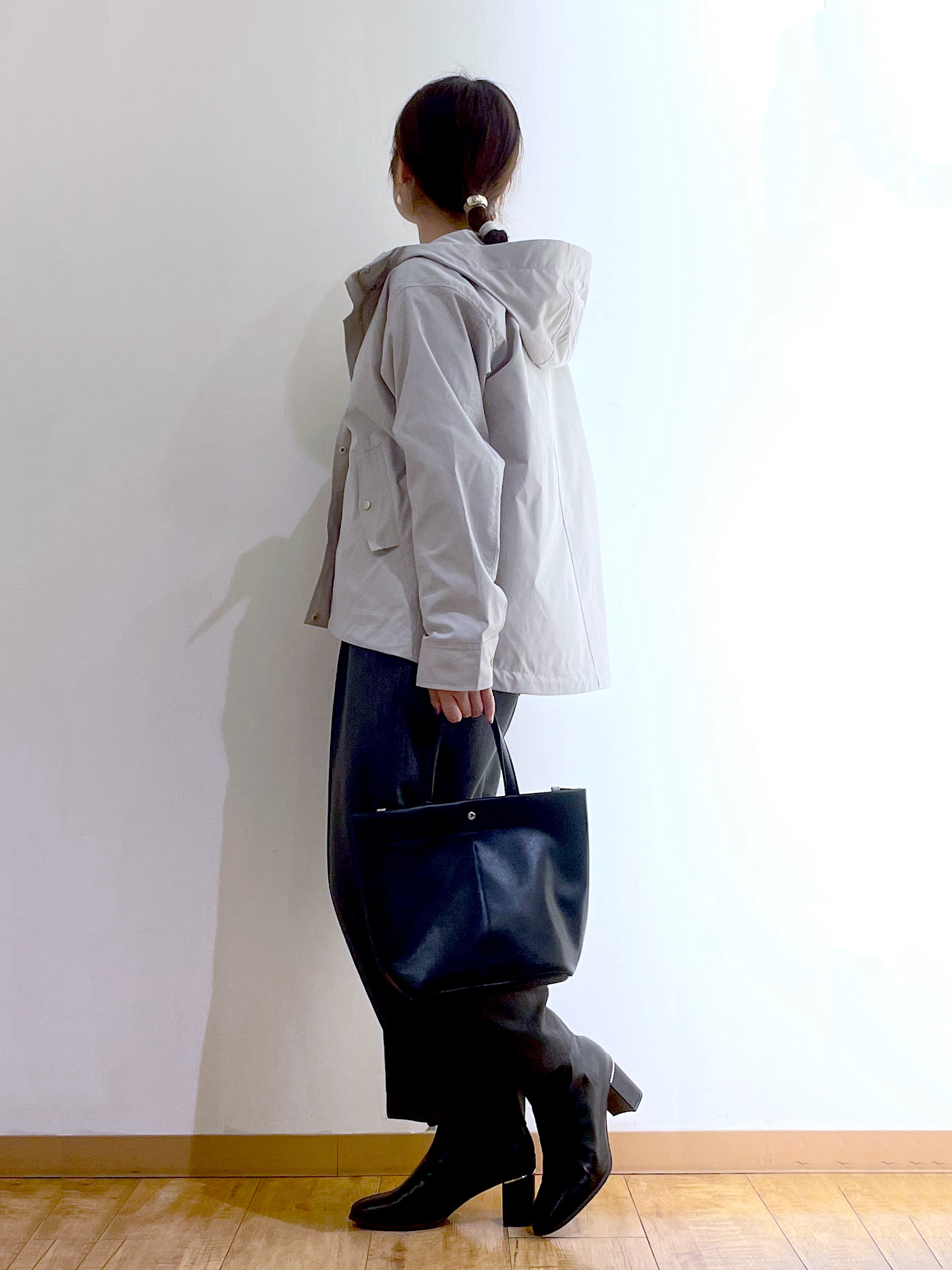 かのさんの「SHOO･LA･RUE｜【洗濯機可/撥水/マルチWAY】ファーライナー付き 毎日欲張りマンパ」を使ったコーディネート
