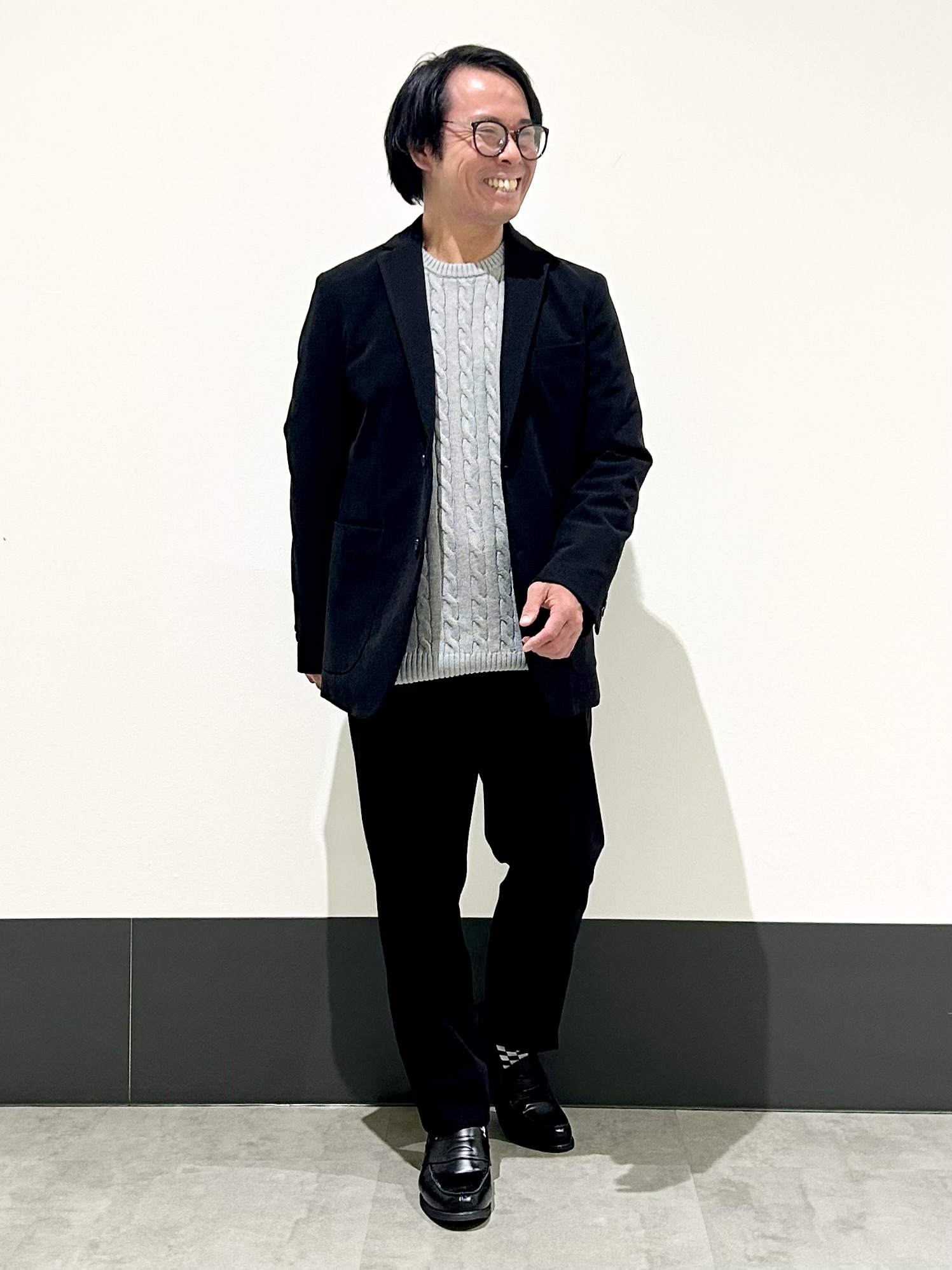 KENJI Iさんの「THE SHOP TK｜【セットアップ可】コーデュロイジャケット」を使ったコーディネート