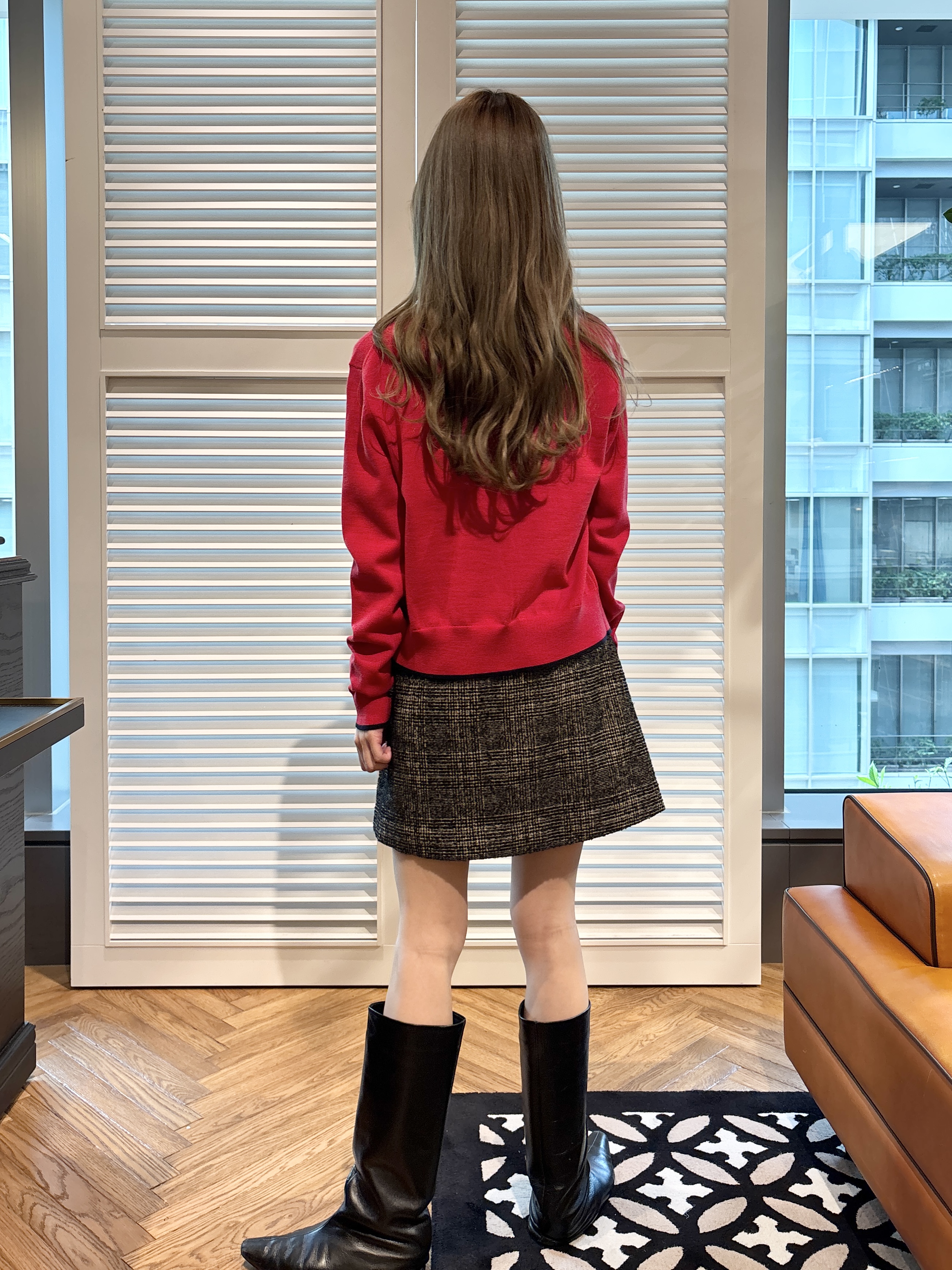 清水夏姫さんの「DRESSTERIOR｜Dhyana．（ディアナドット）&times;金子綾 ロングブーツ」を使ったコーディネート