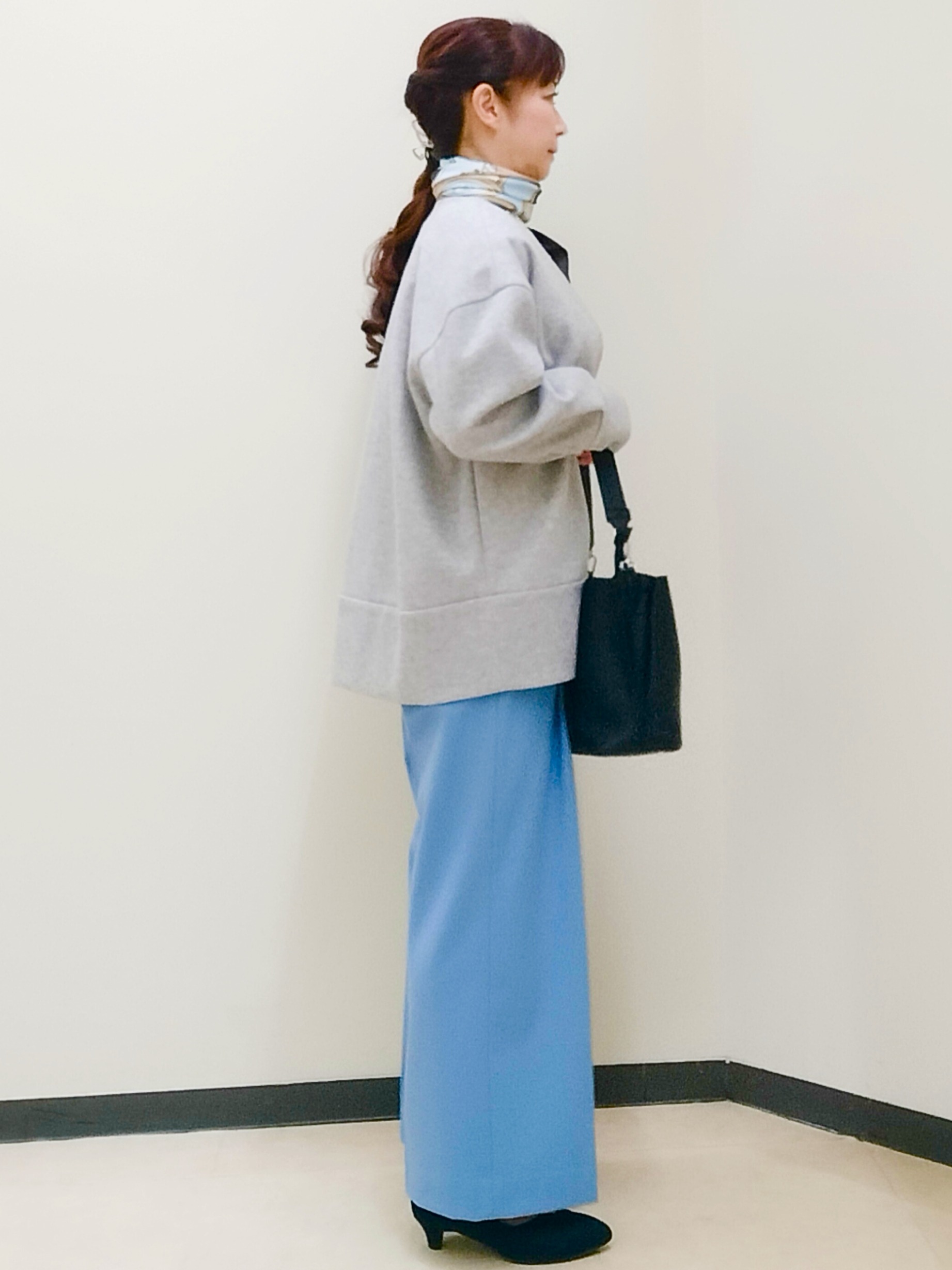 花さんの「Reflect｜【フォーマル／入卒／長さ調節可】淡水パールロングネックレス」を使ったコーディネート