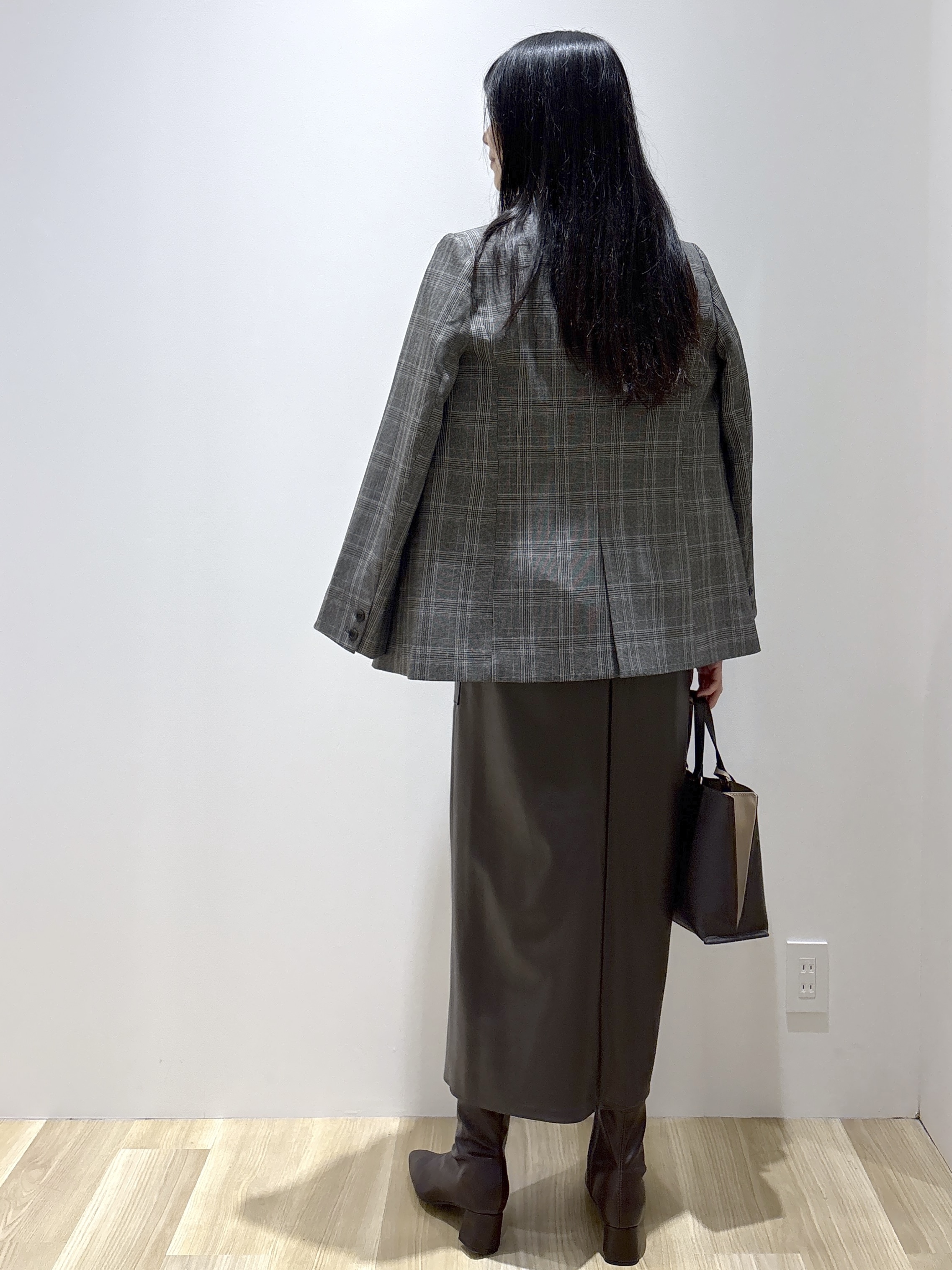 sachikoさんの「OPAQUE.CLIP｜ダブルブレストジャケット【洗える】」を使ったコーディネート