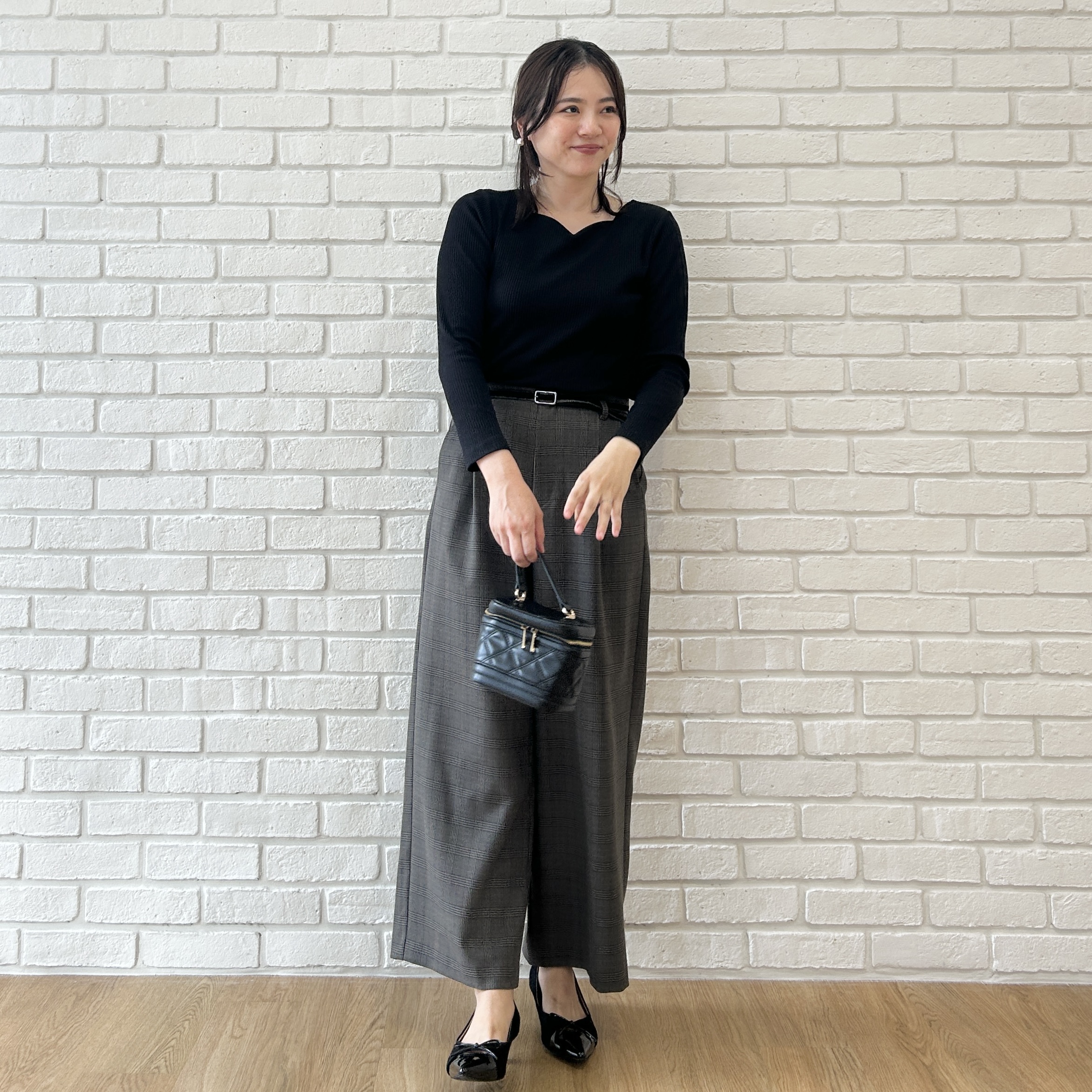 shinoさんの「Couture brooch｜【マシンウォッシャブル・イージーケア】パール風釦テーラードジャケット【毛玉になりにくい・セットアップ」を使ったコーディネート