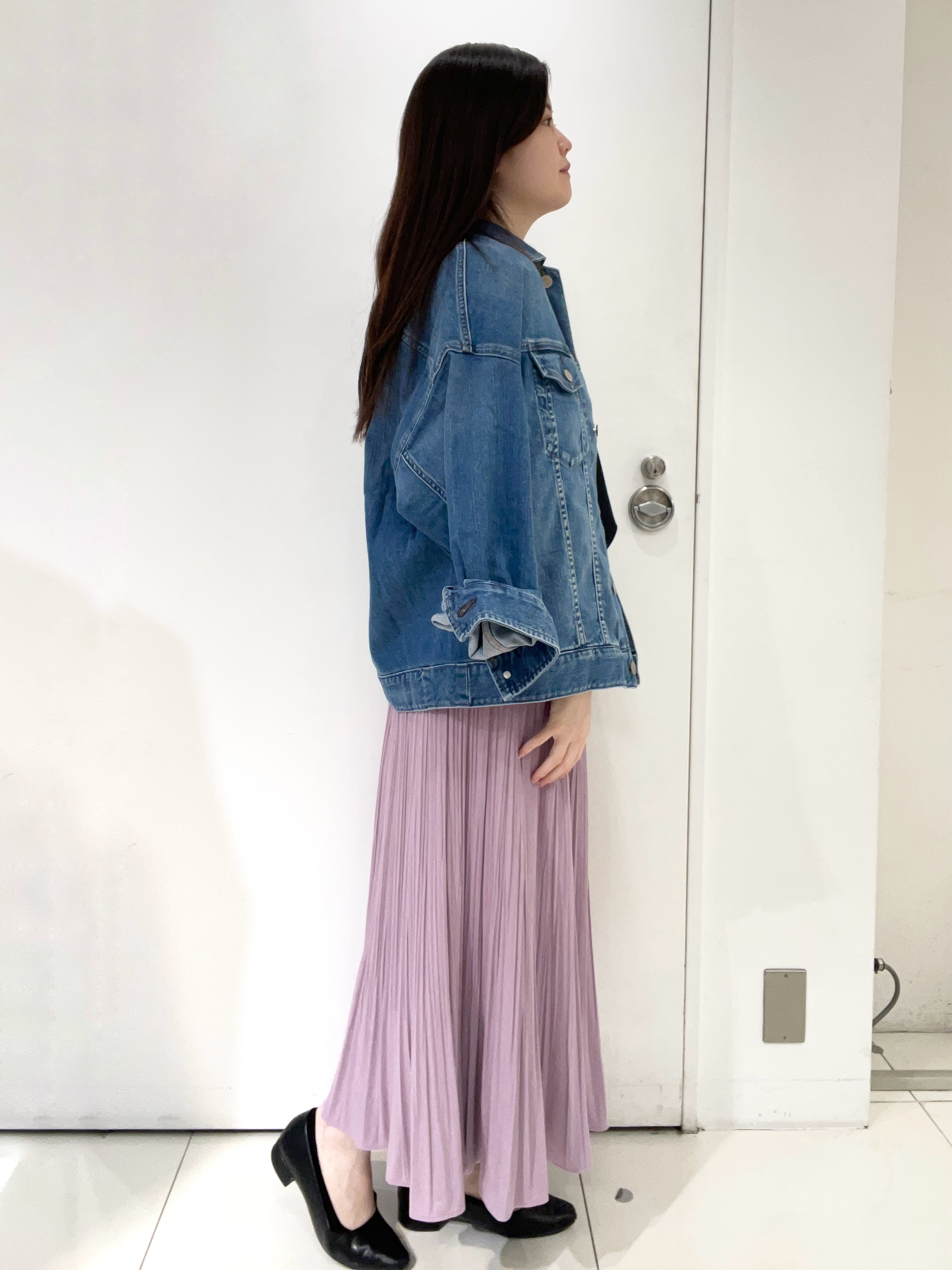 moeさんの「UNTITLED｜【Healthy DENIM】別注Bran／デニムジャケット」を使ったコーディネート