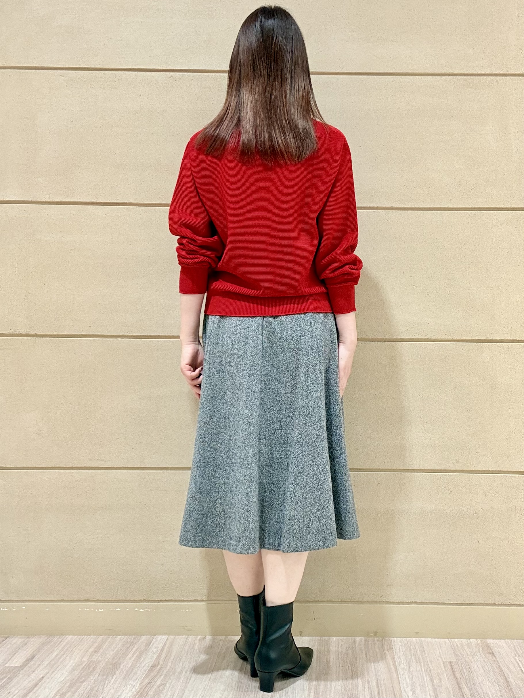 Marさんの「Reflect｜ノーカラーミドル丈ブルゾン」を使ったコーディネート