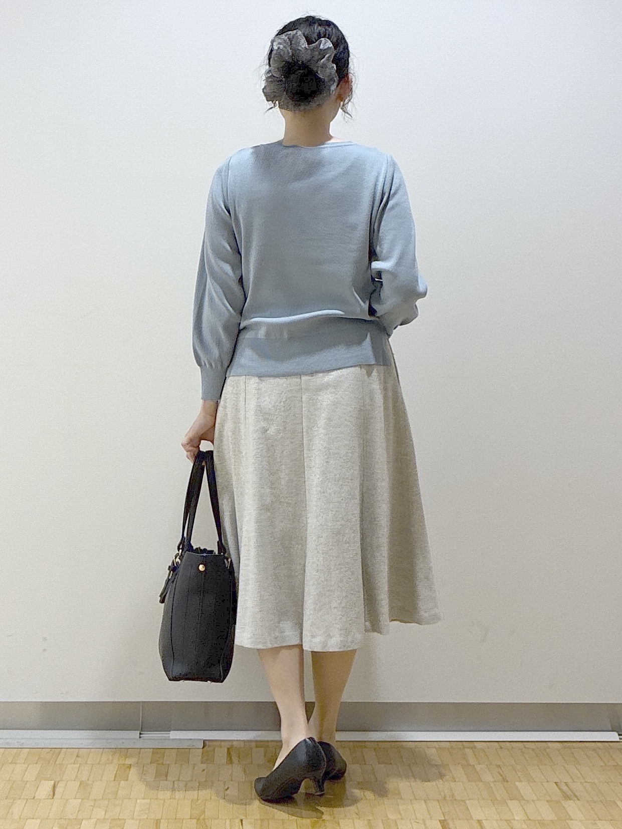  beni_gingerさんの「Reflect｜【マシンウォッシュ】レース風編み柄ニット」を使ったコーディネート